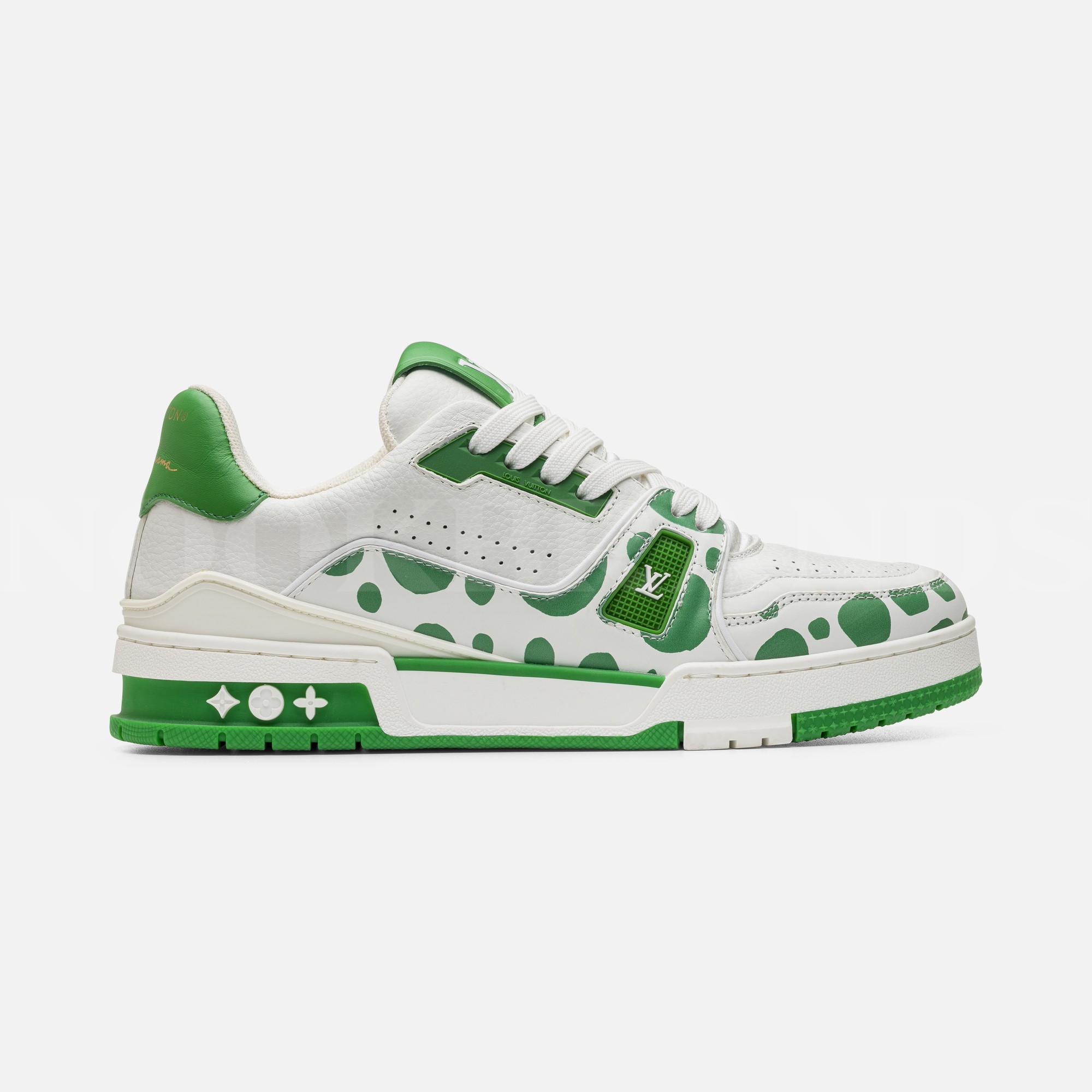 Yeşil Erkek Deri Sneaker