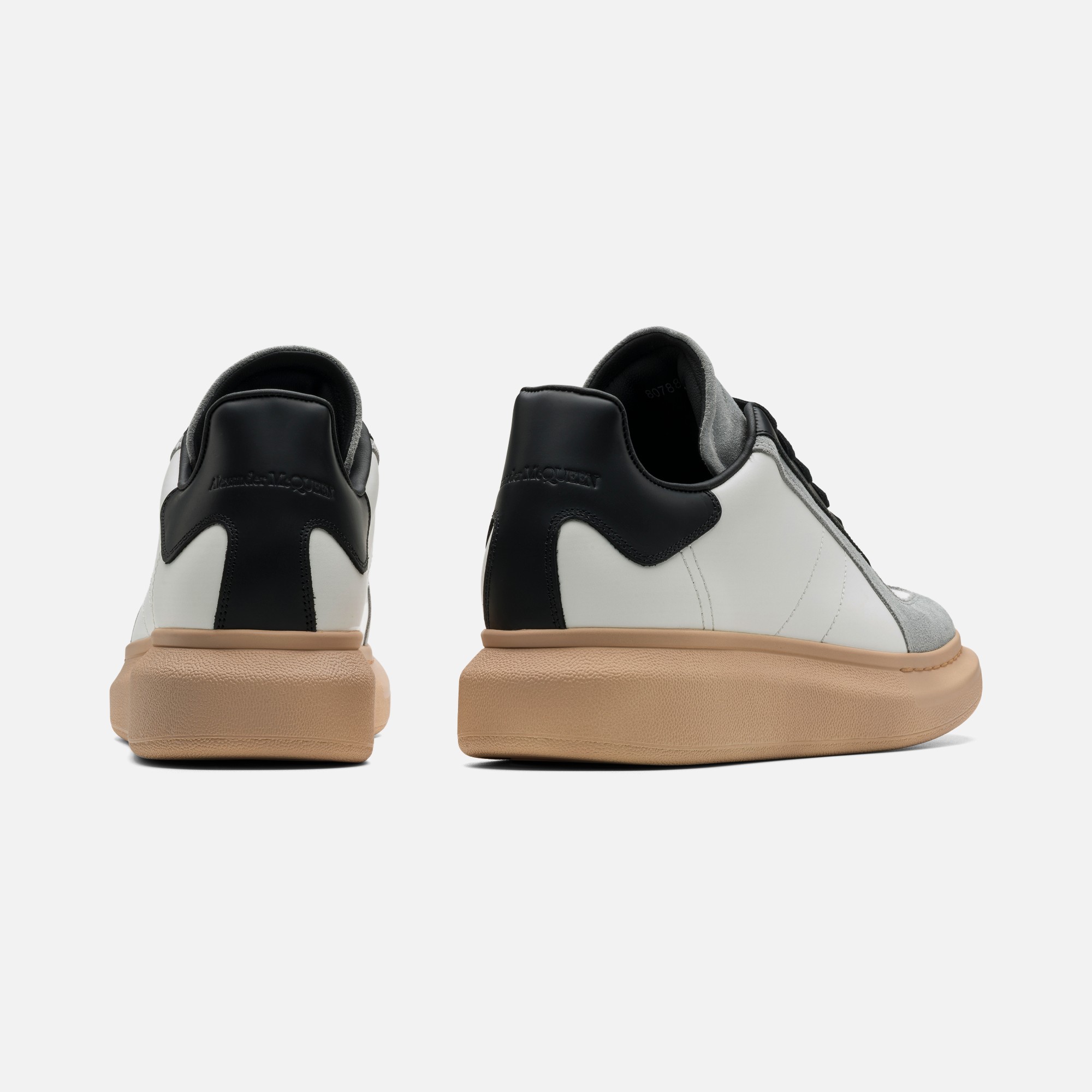 Oversize Beyaz Erkek Deri Sneaker