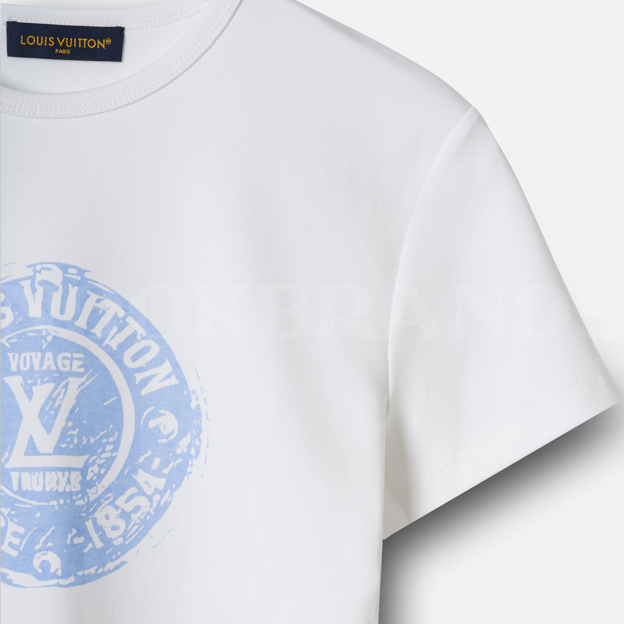 Baskılı Logo Detay Beyaz Kadın T-shirt