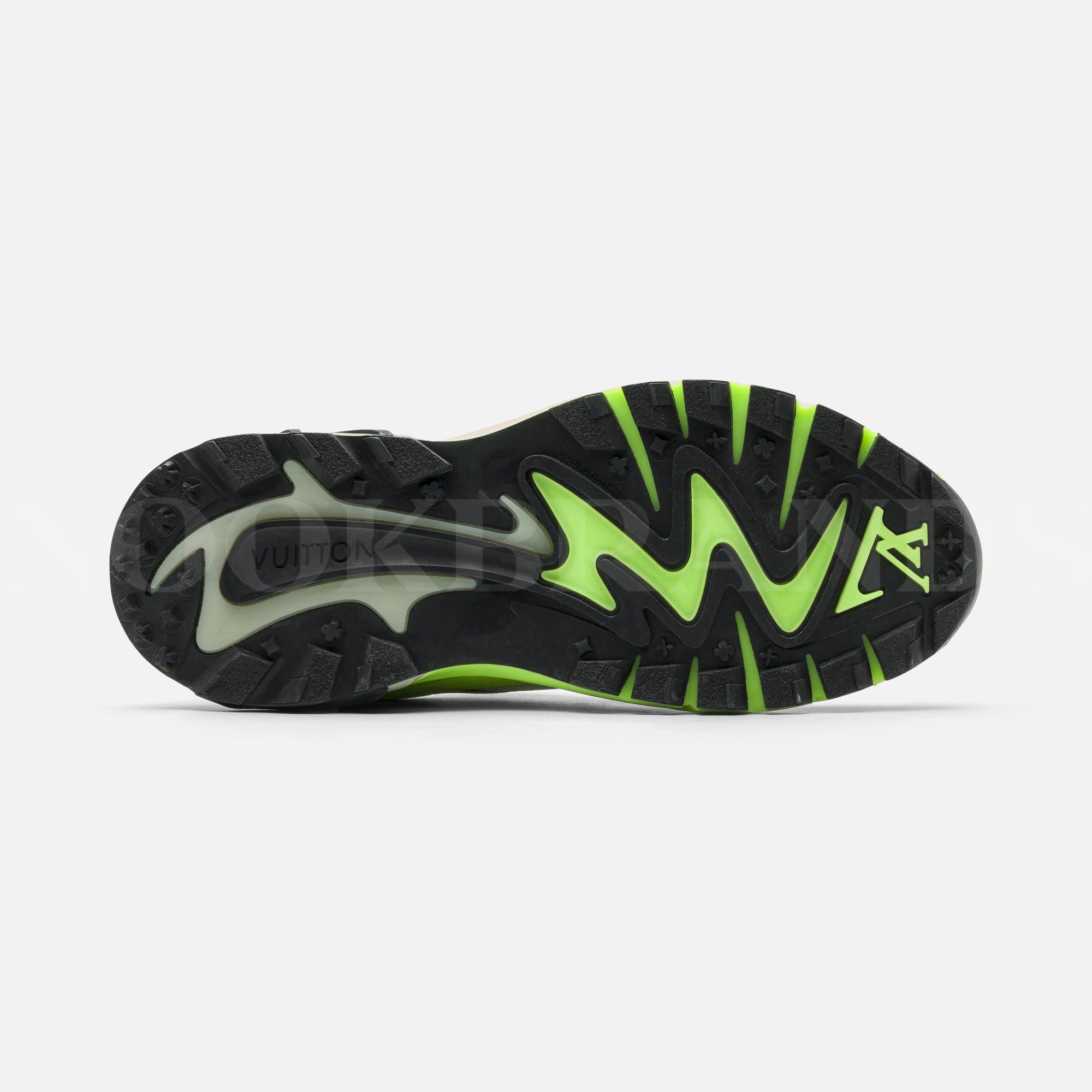 Yeşil Erkek Deri Sneaker