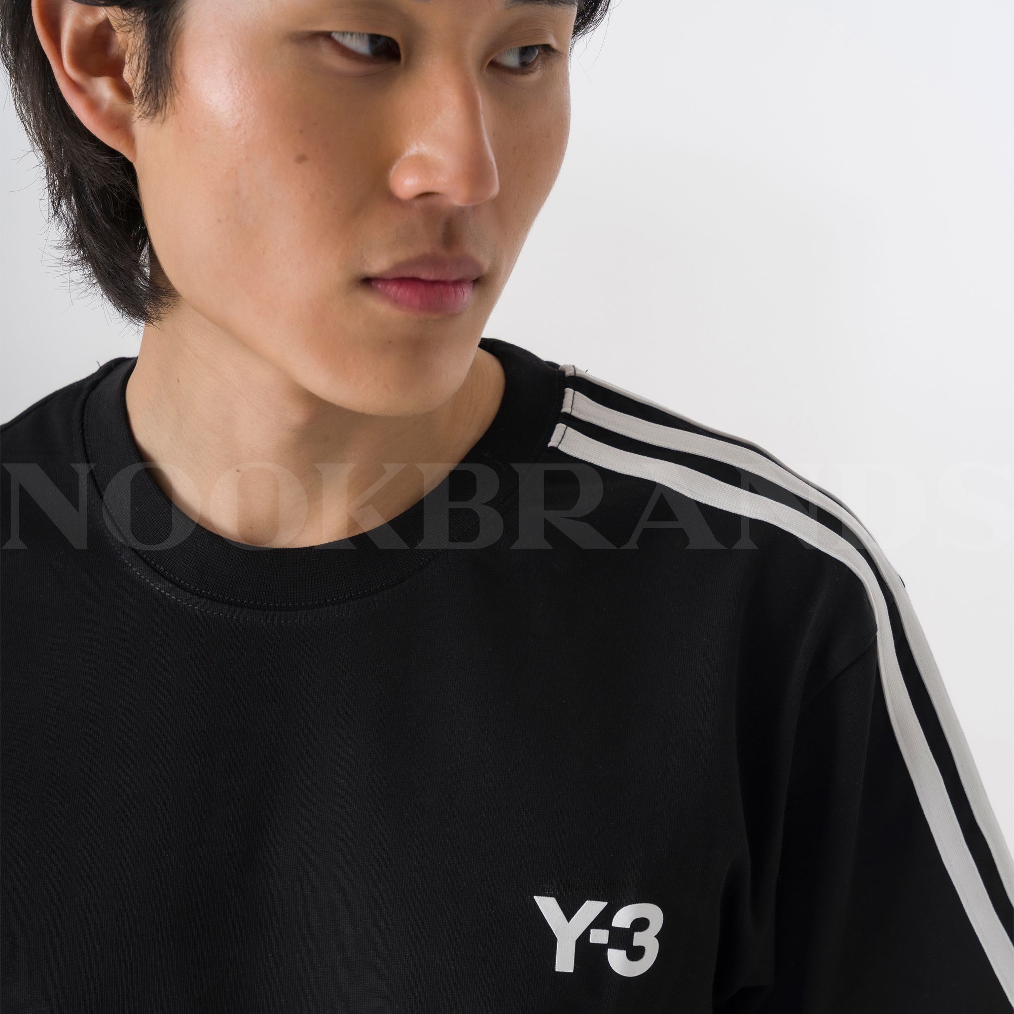 Siyah Logo Detay Erkek T-shirt