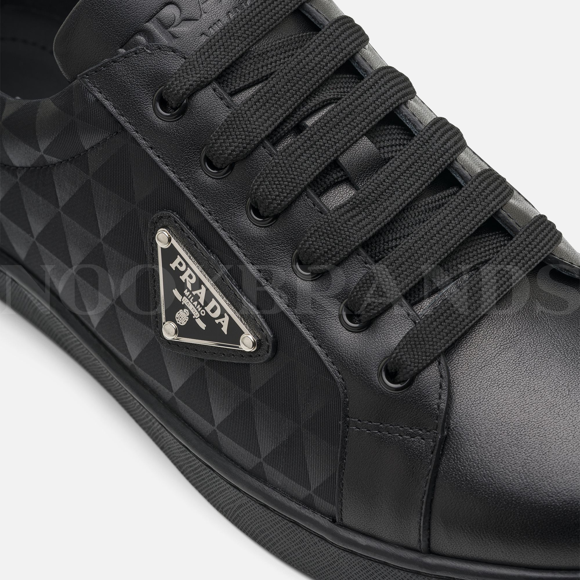 Siyah Erkek Deri Sneaker
