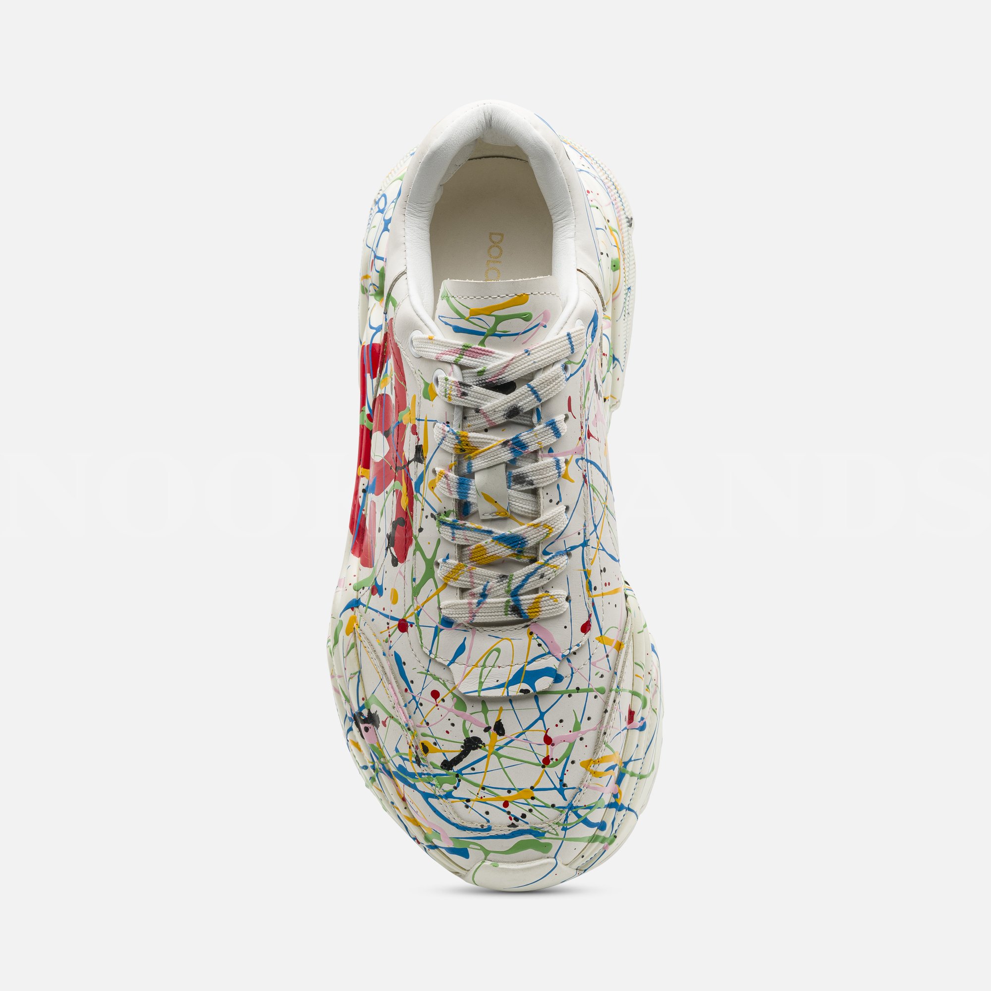 Renkli Erkek Deri Sneaker