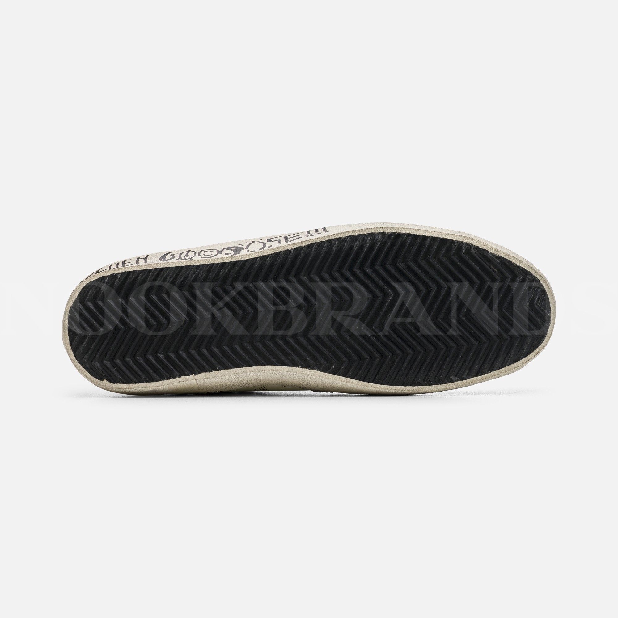 Beyaz Erkek Deri Sneaker