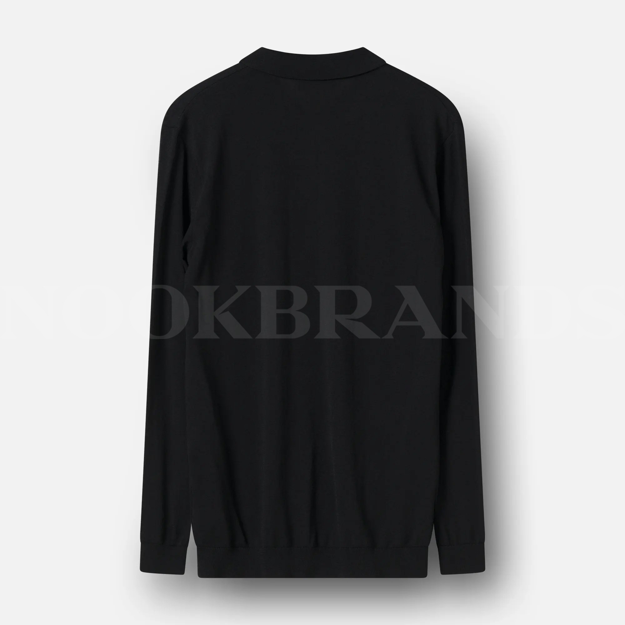 Polo Yaka Erkek Siyah Triko