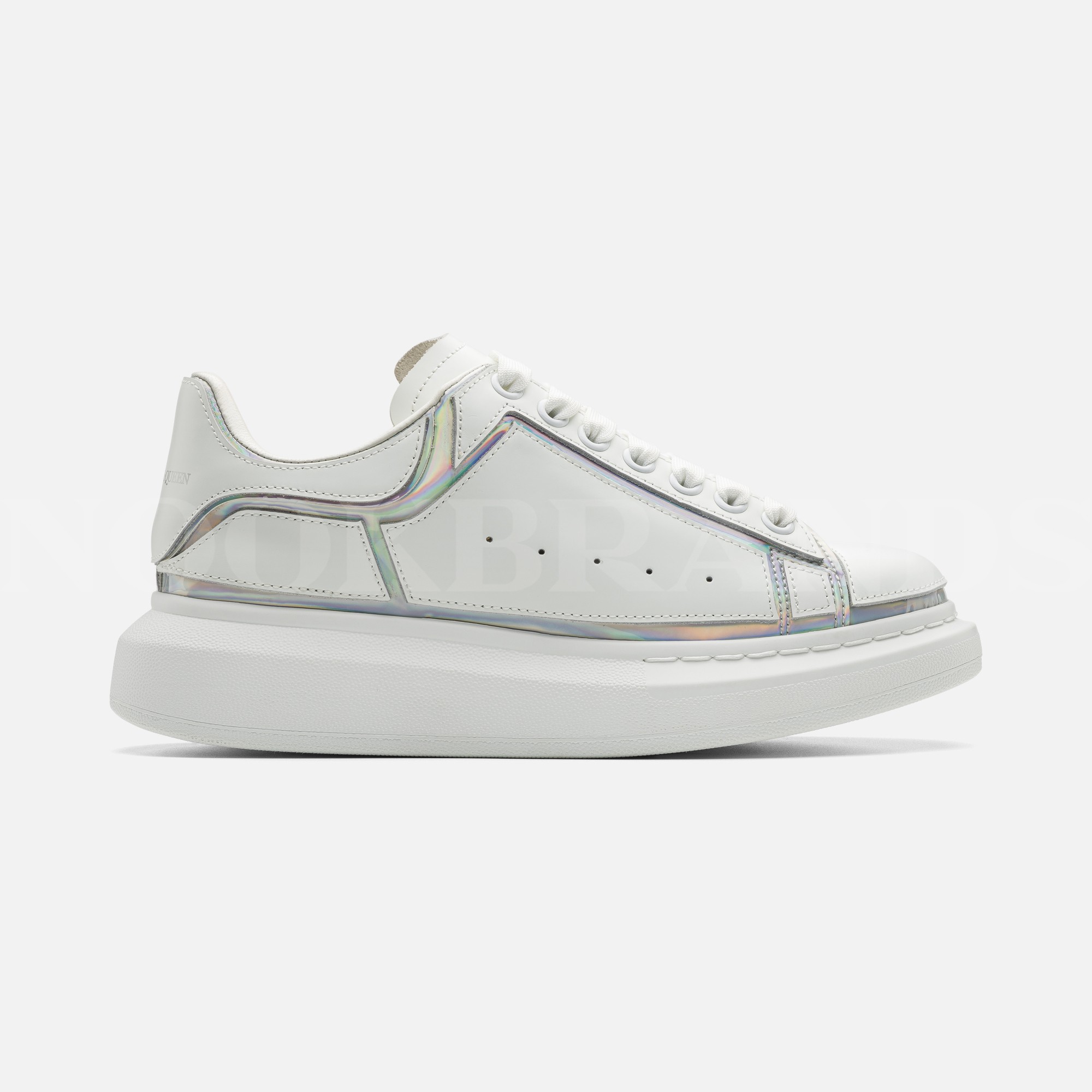 Oversize Beyaz Deri Sneaker