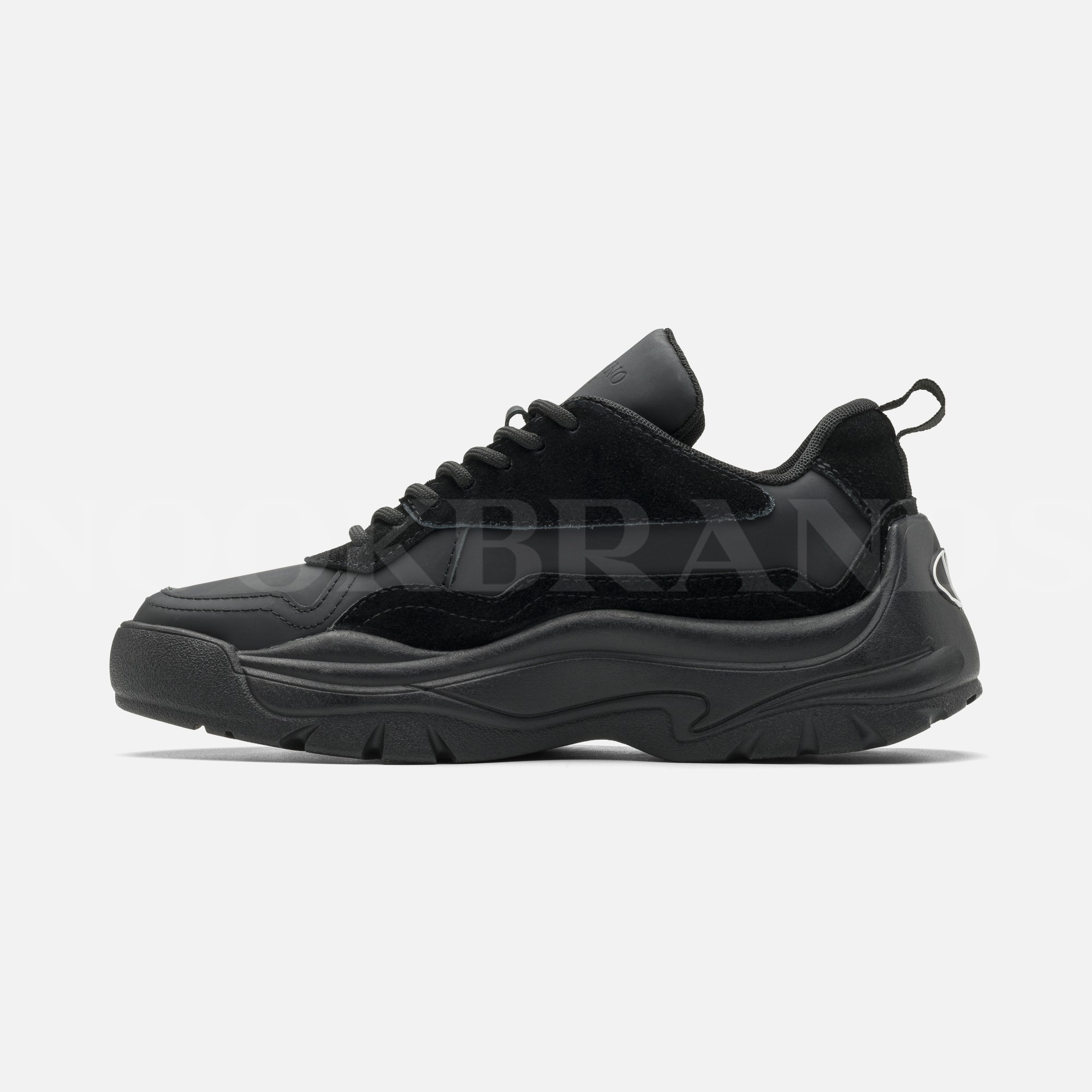 Gumboy Siyah Deri Sneaker