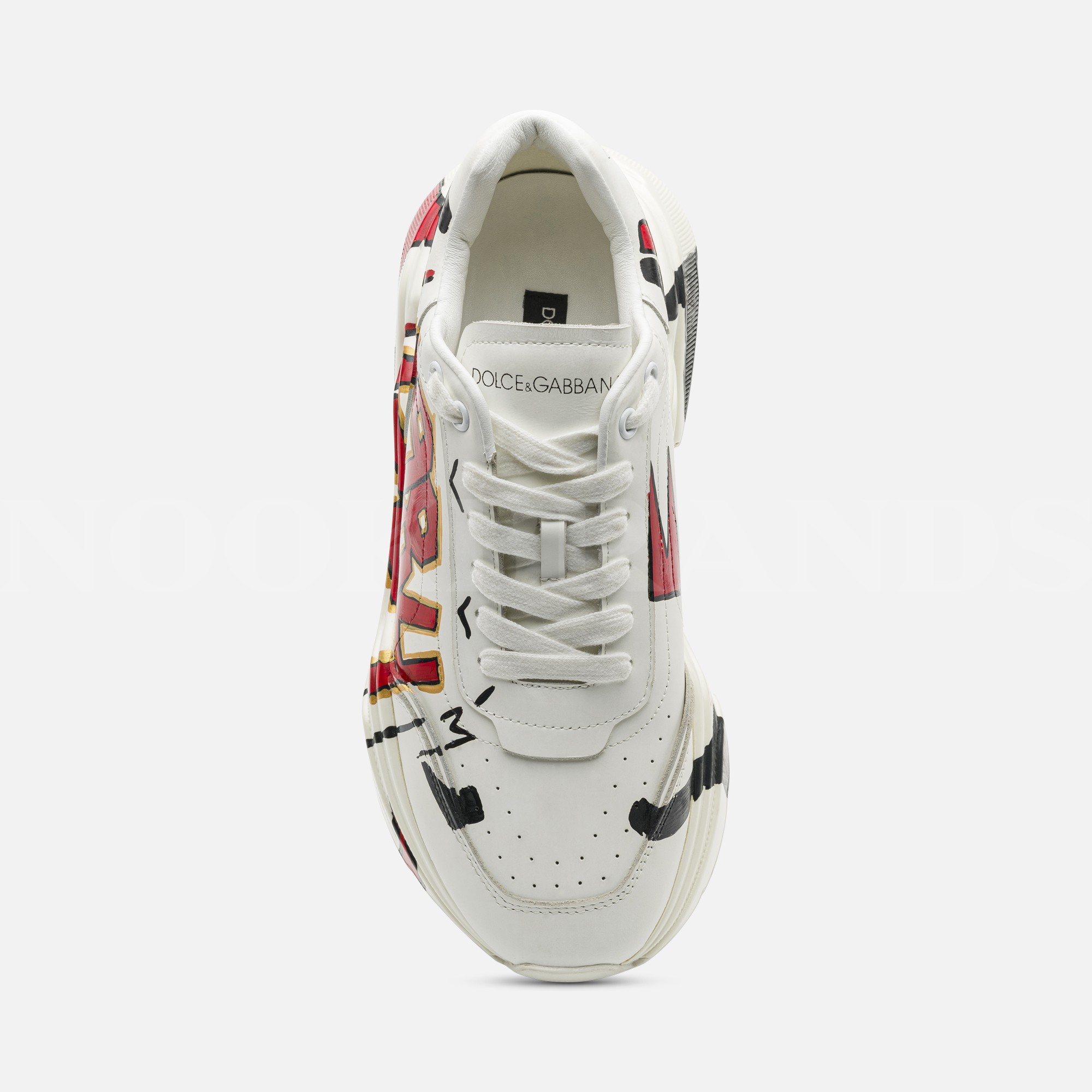 Beyaz Erkek Deri Sneaker