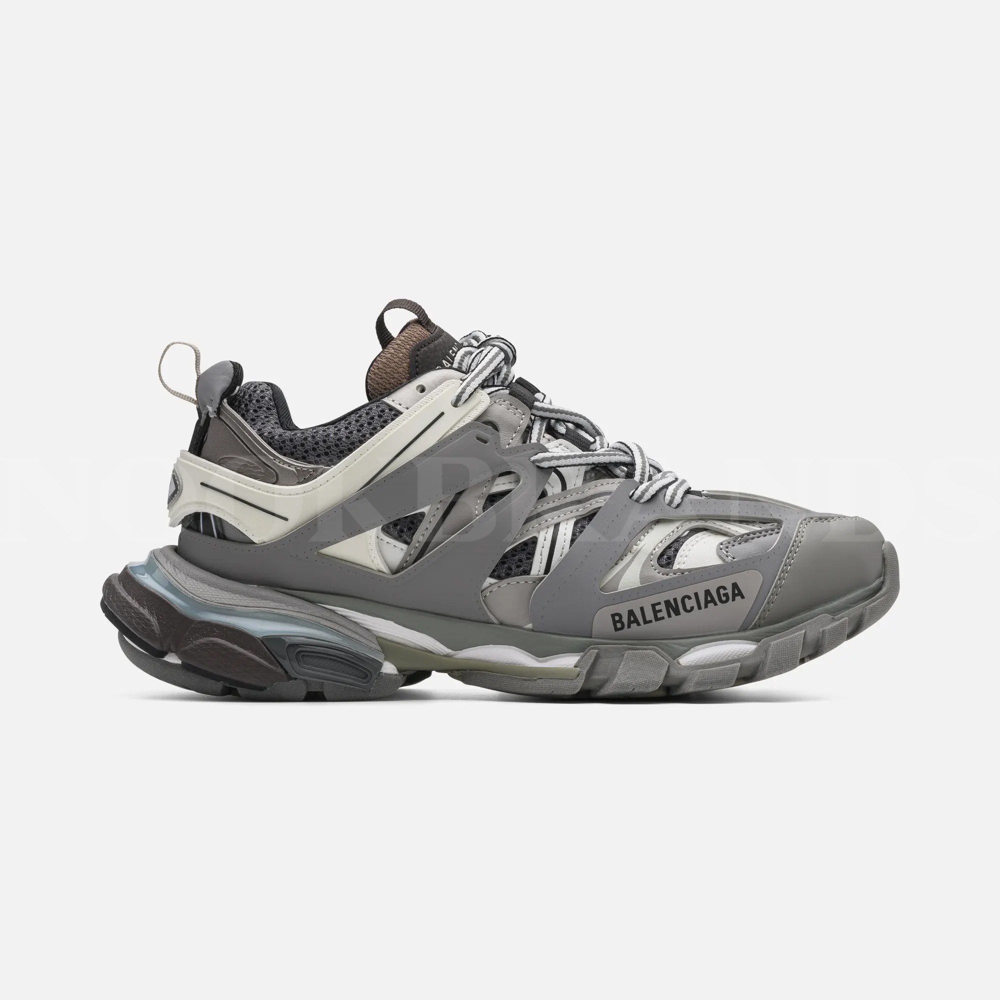 Track Gri Unisex Deri Sneaker