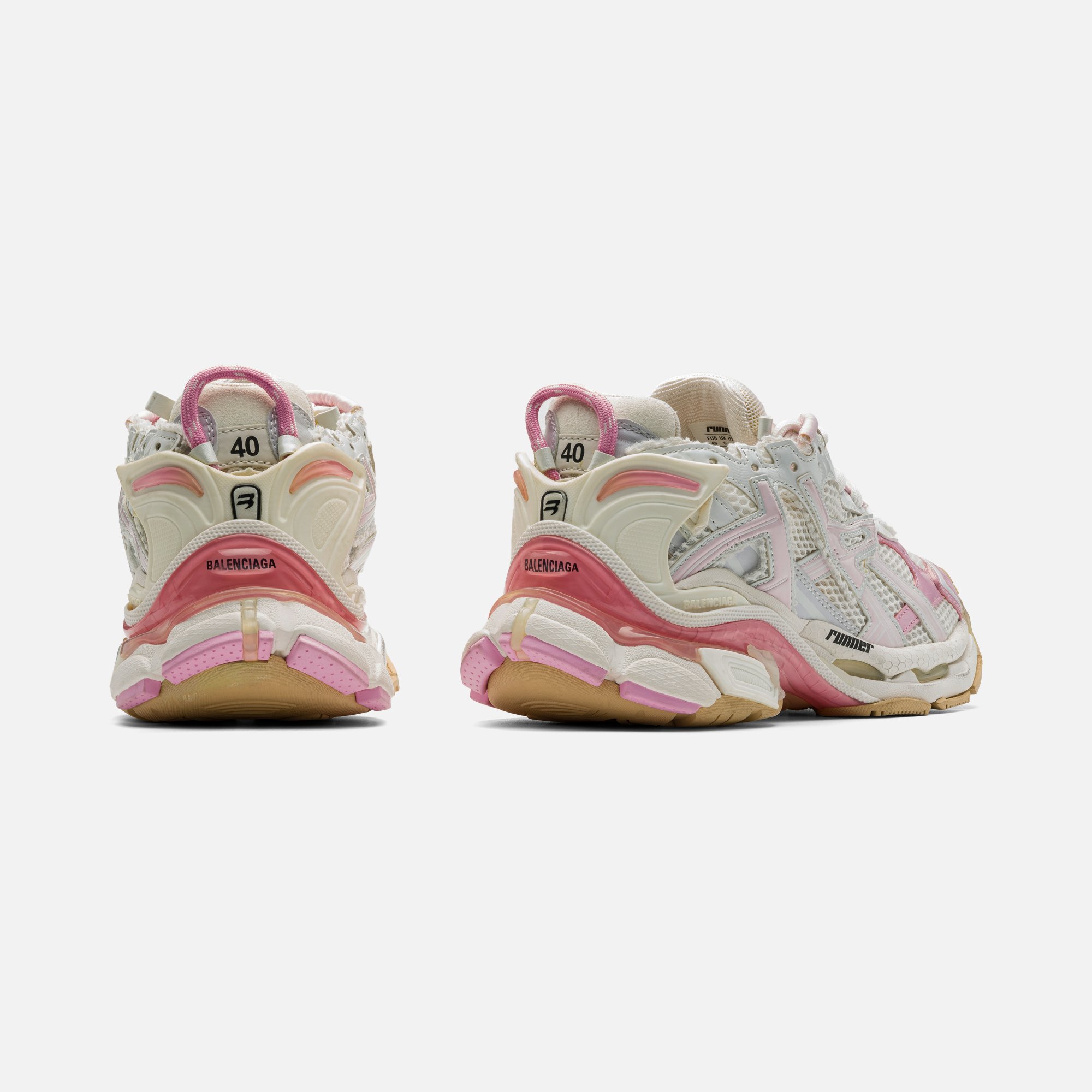Runner Beyaz Kadın Deri Sneaker