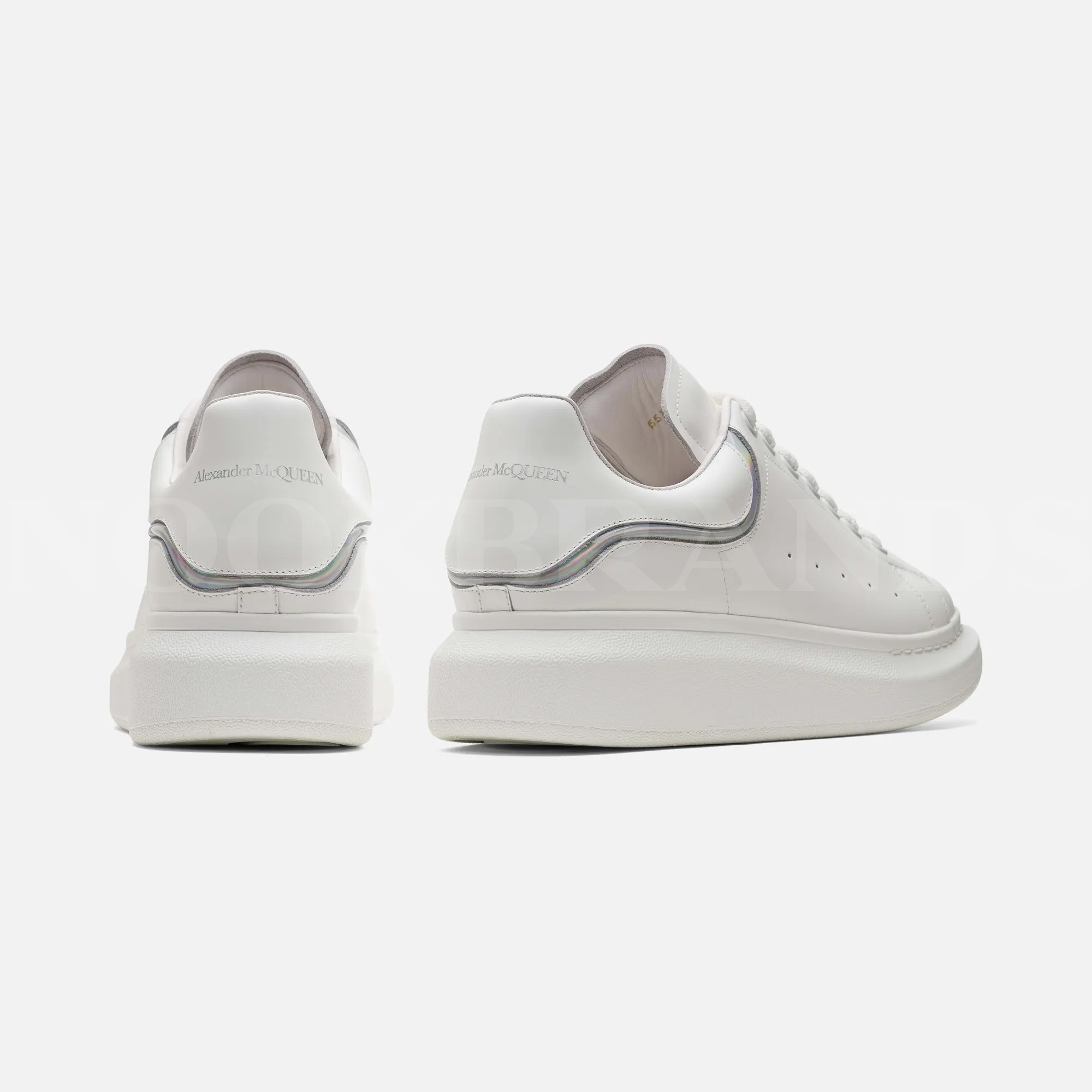 Oversize Beyaz Erkek Deri Sneaker