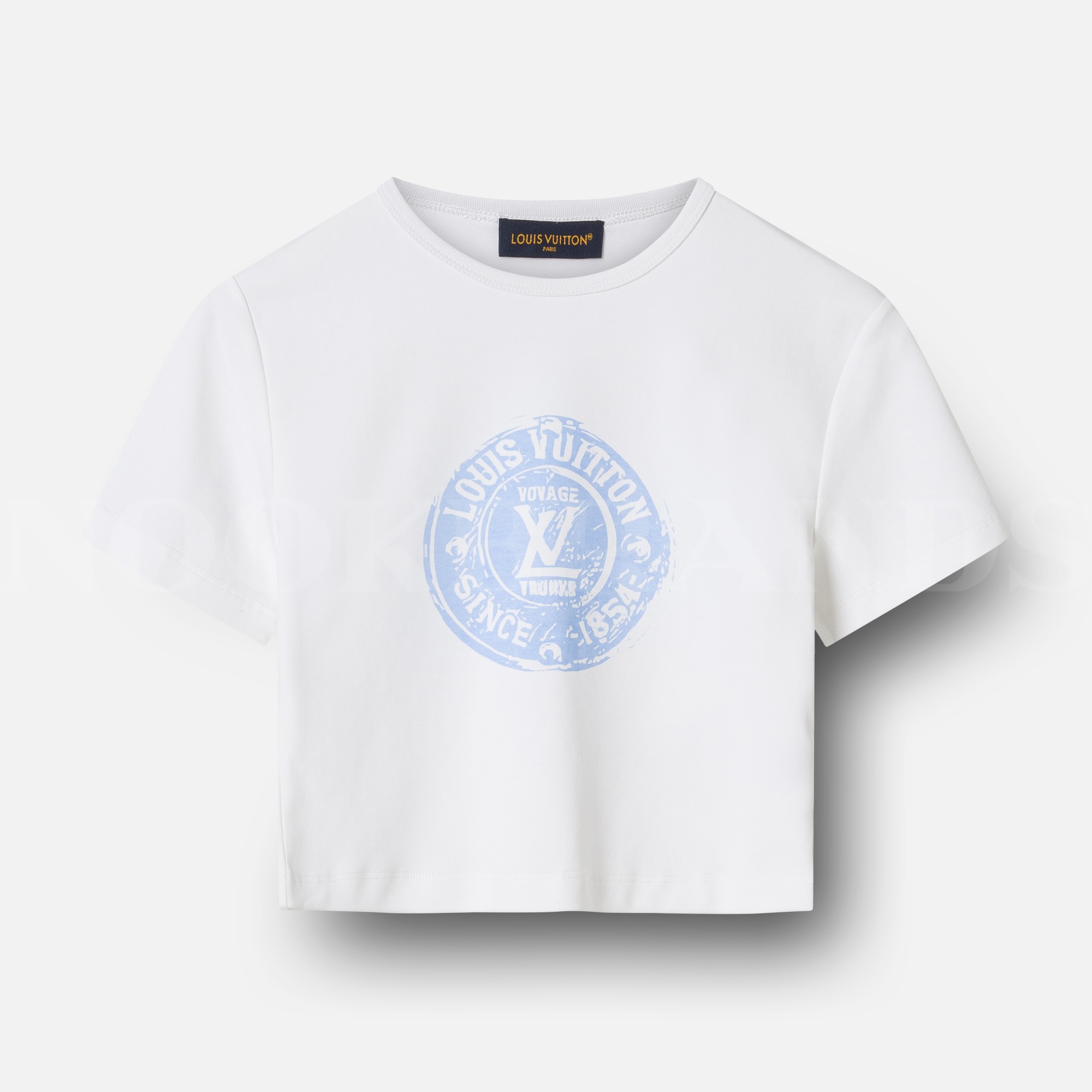 Baskılı Logo Detay Beyaz Kadın T-shirt