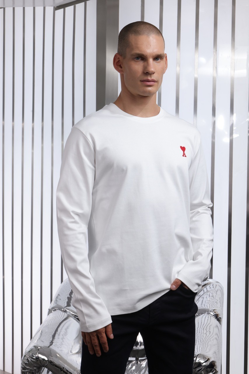 Beyaz Erkek Sweatshirt