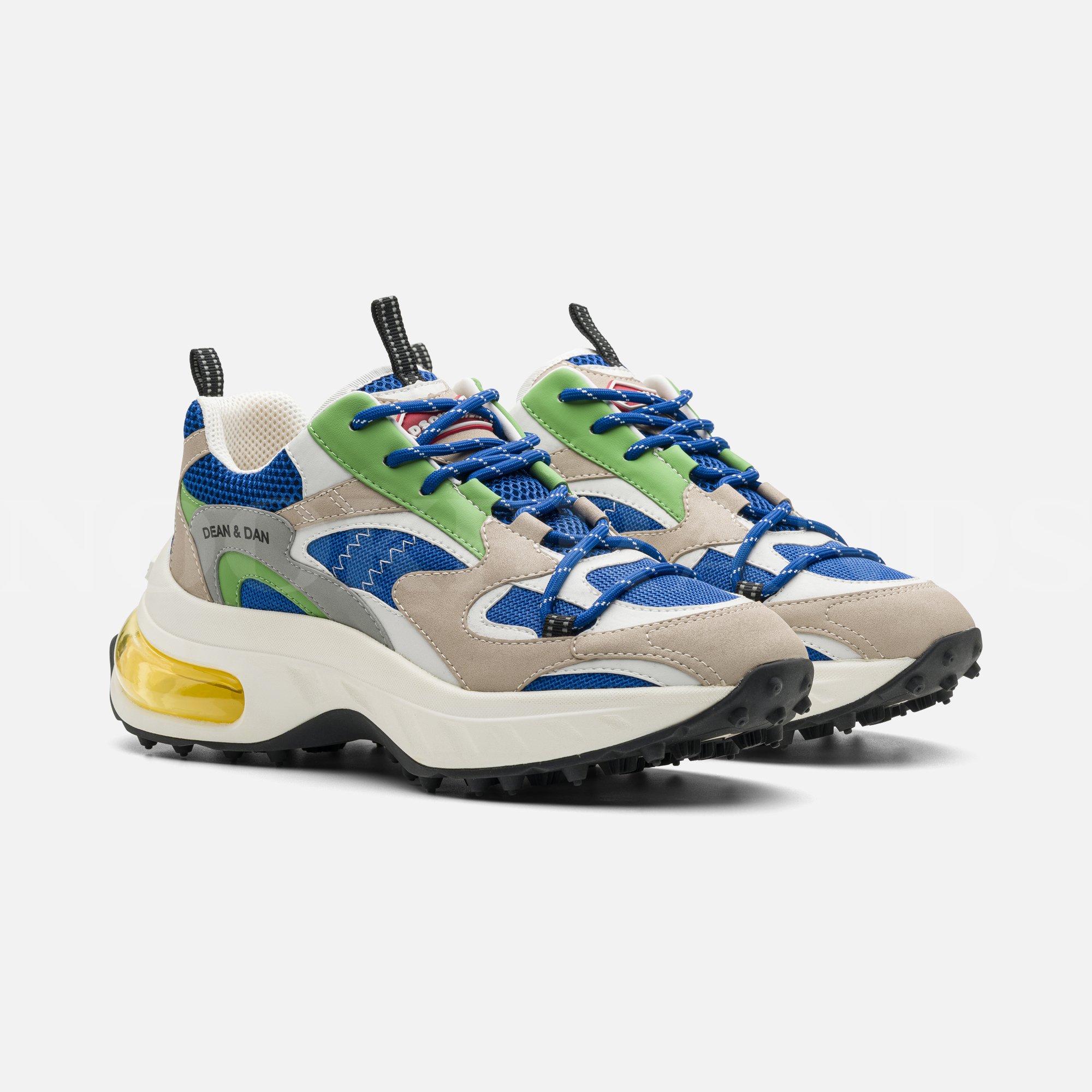 Gri Erkek Deri Sneaker