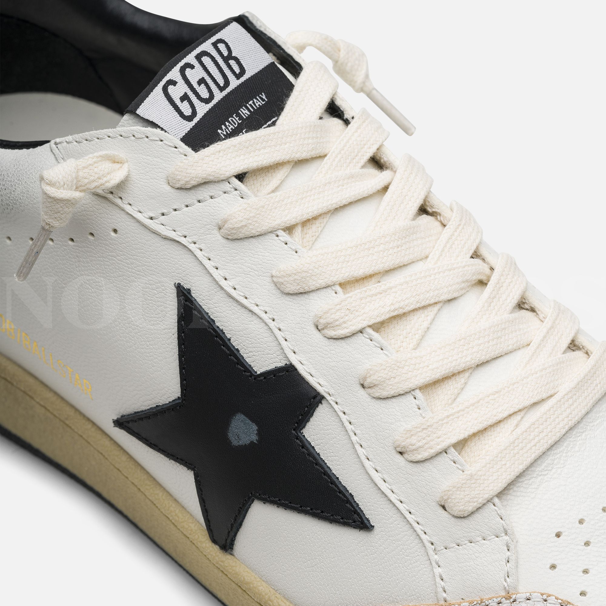 Ball Star Beyaz Deri Sneaker