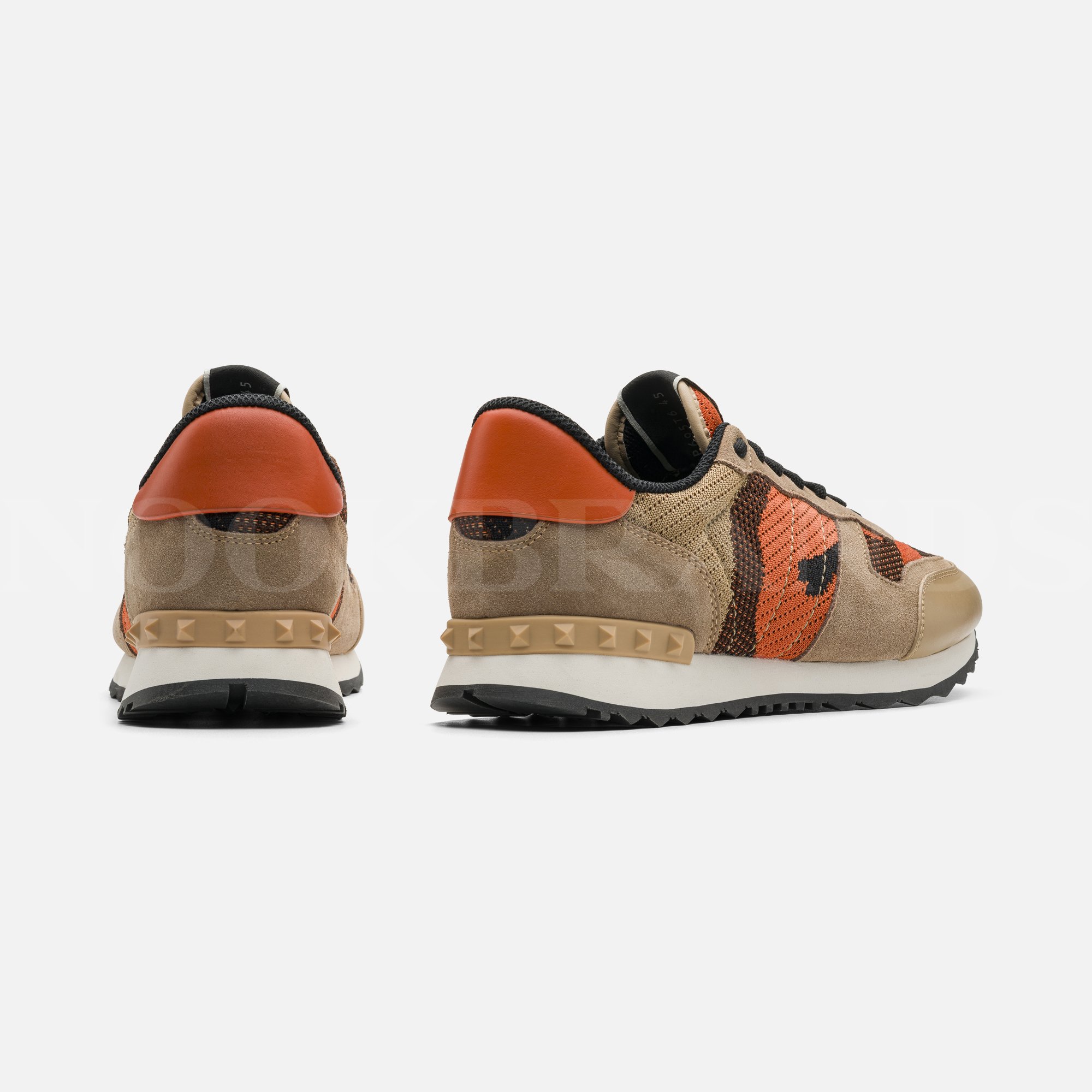 Bej Erkek Deri Sneaker