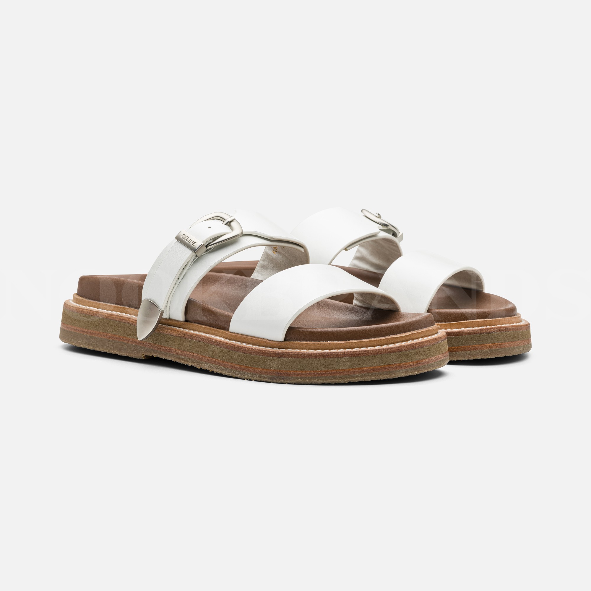 Beyaz Kadın Deri Sneaker