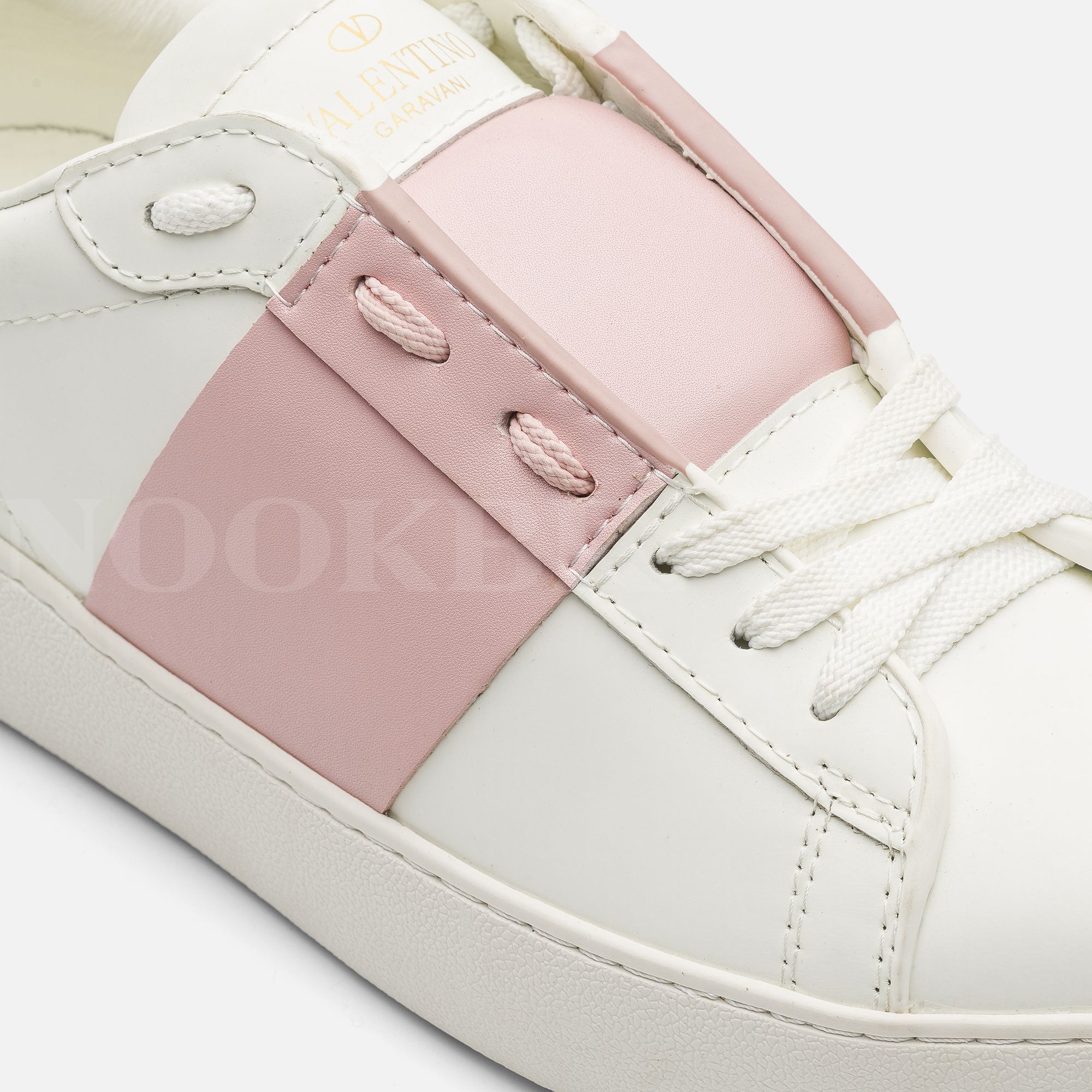 Beyaz Kadın Deri Sneaker