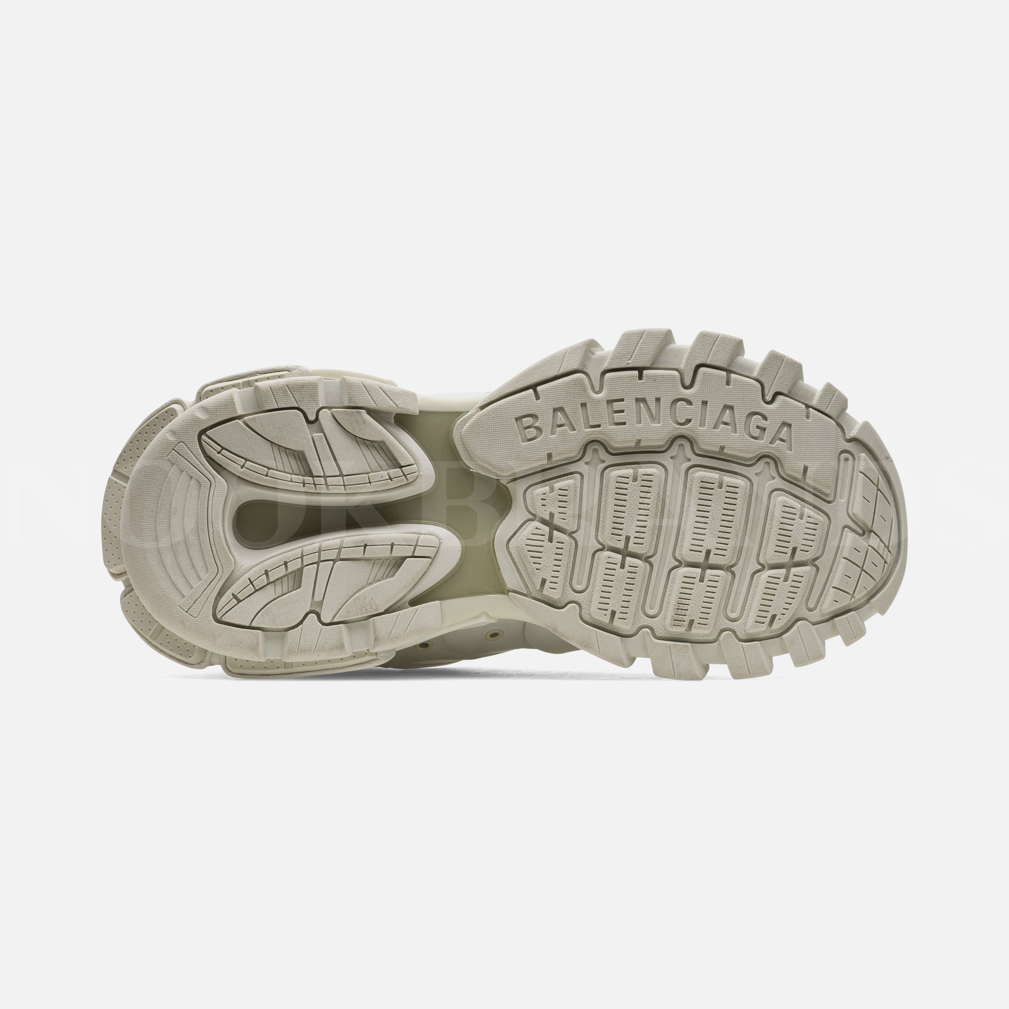 Track Beyaz Deri Sneaker