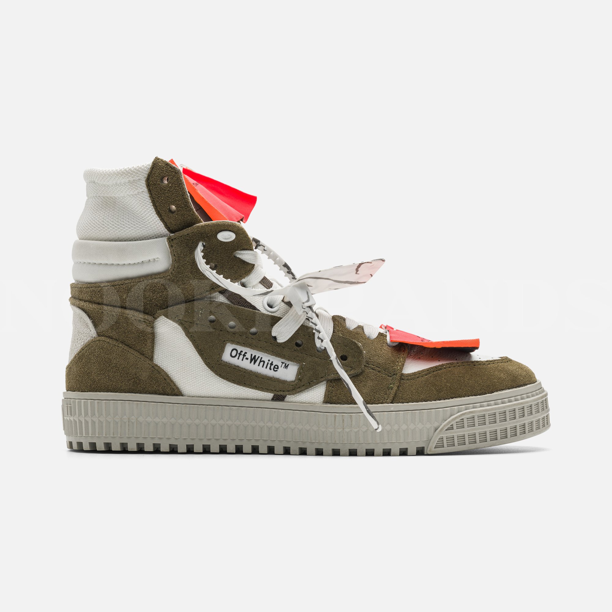 Haki Kadın Deri Sneaker