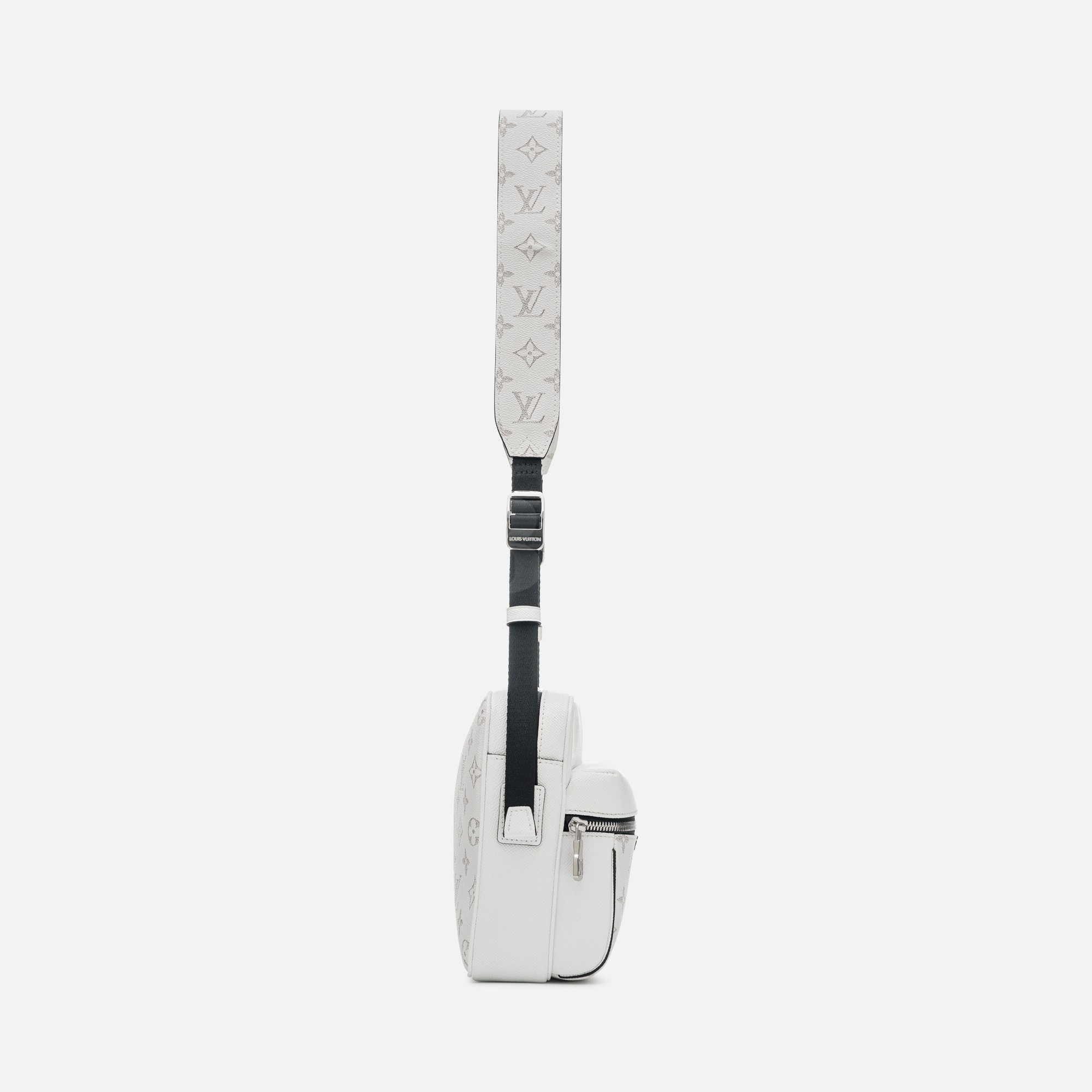 Beyaz Deri Outdoor Messenger