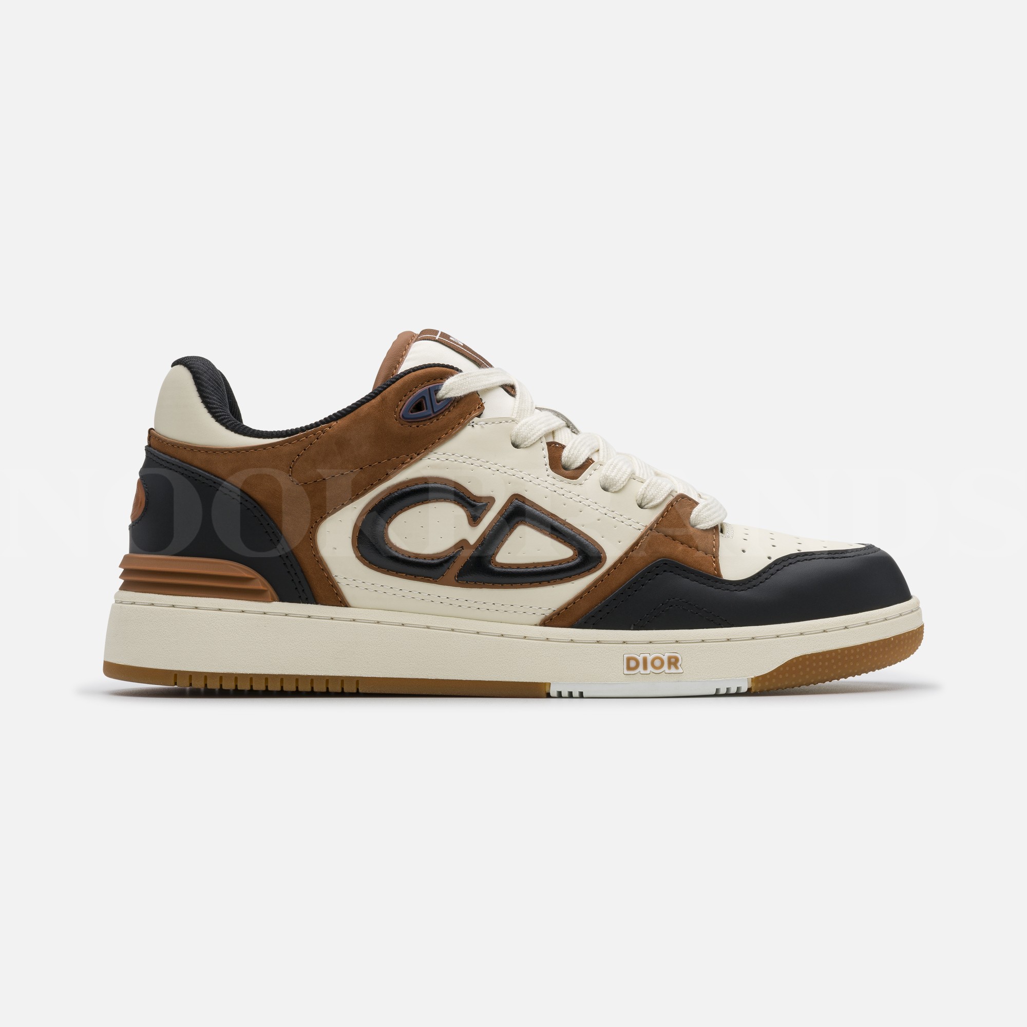 Dior B57 Low Navy Blue Erkek Deri Sneaker