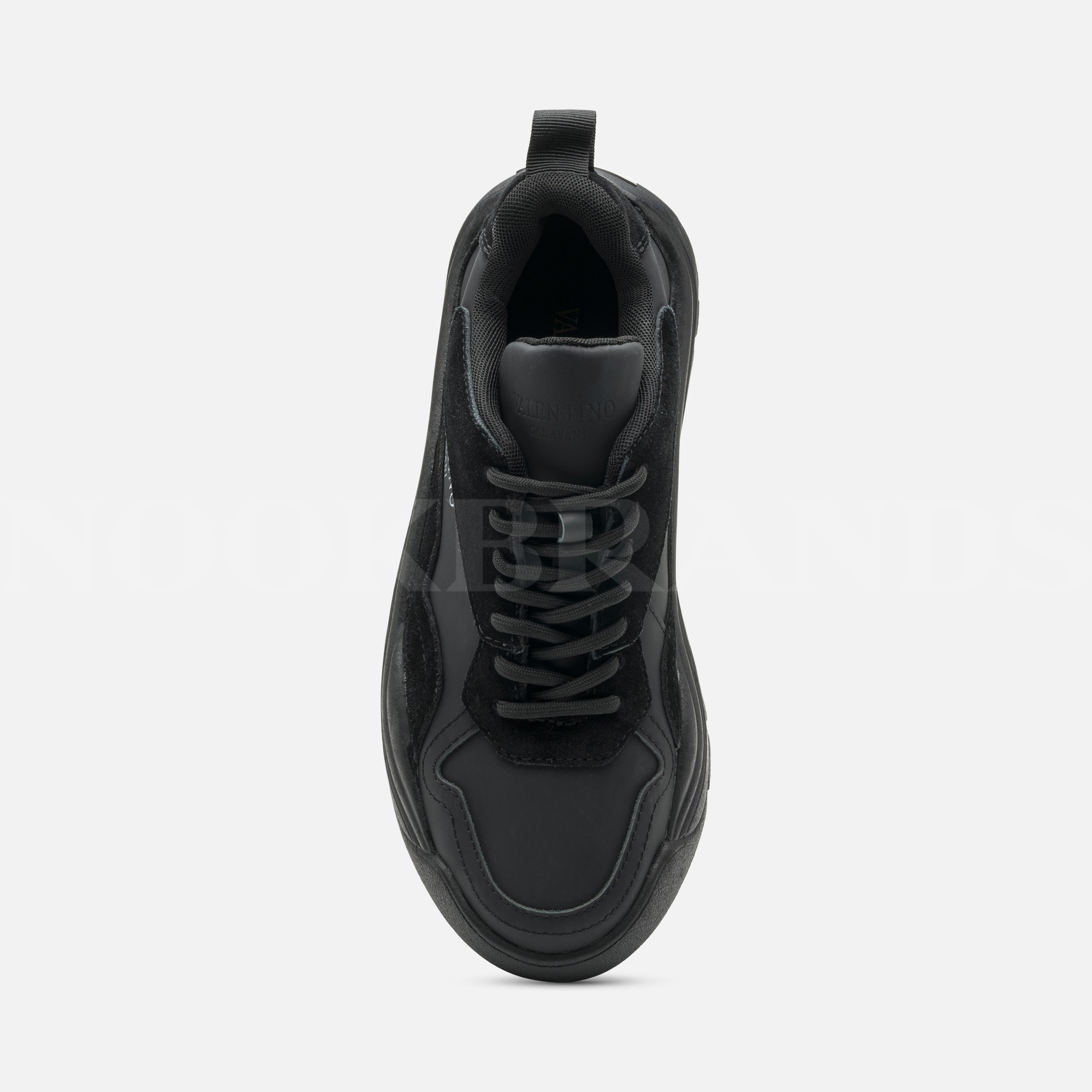 Gumboy Siyah Deri Sneaker