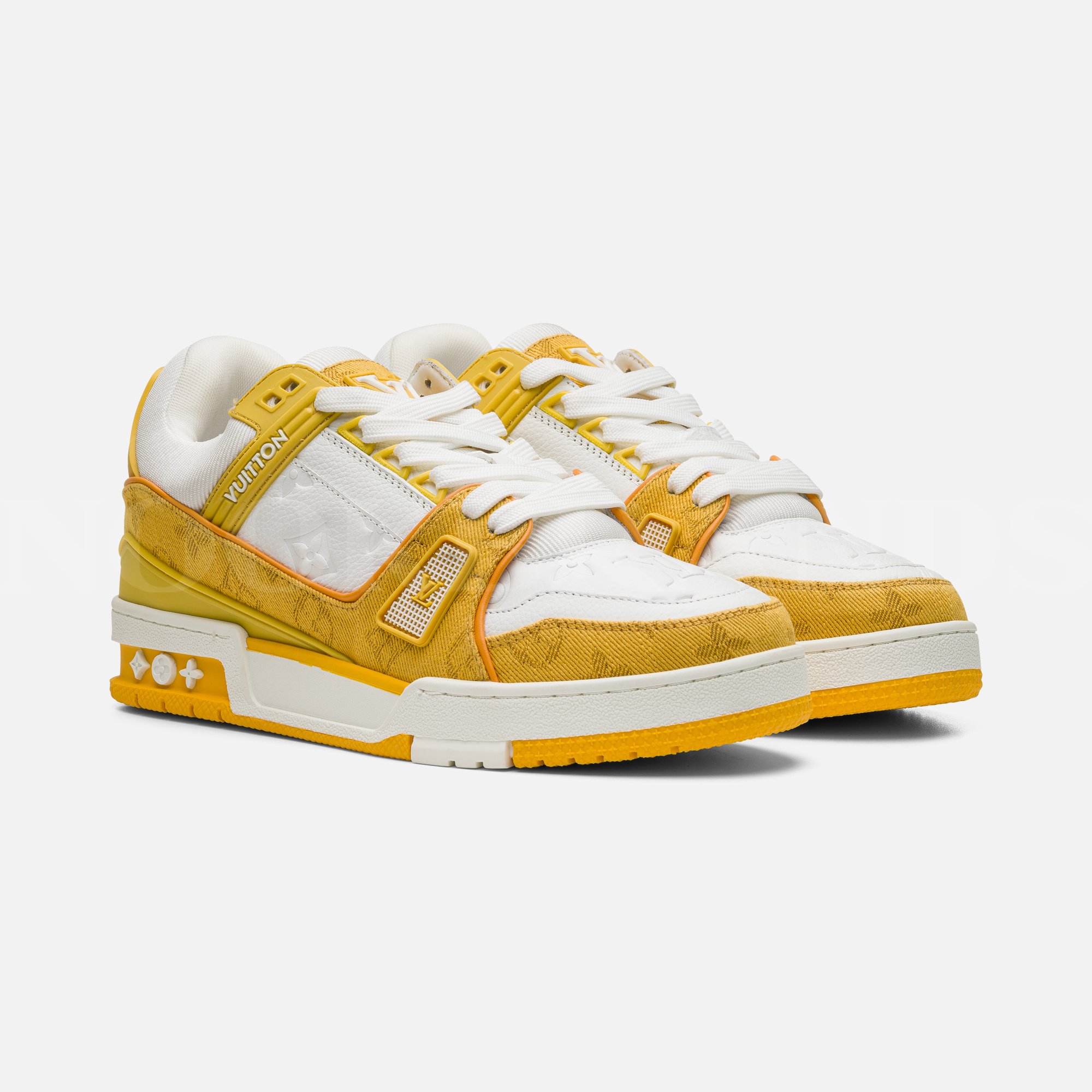 Sarı Erkek Deri Sneaker