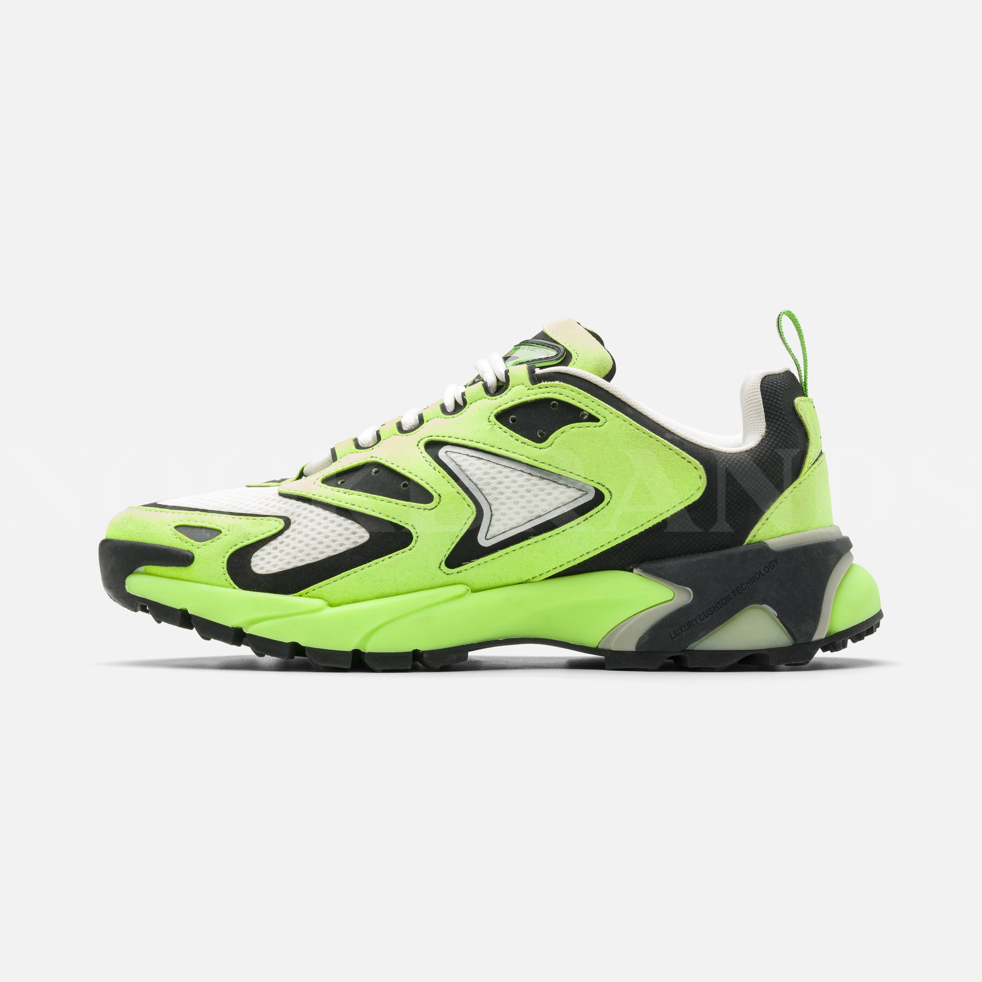 Yeşil Erkek Deri Sneaker