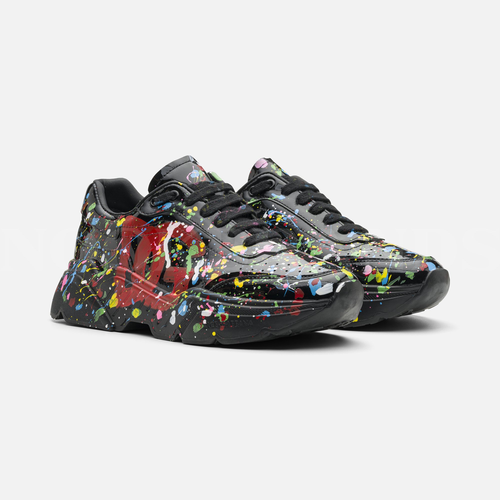 Renkli Erkek Deri Sneaker