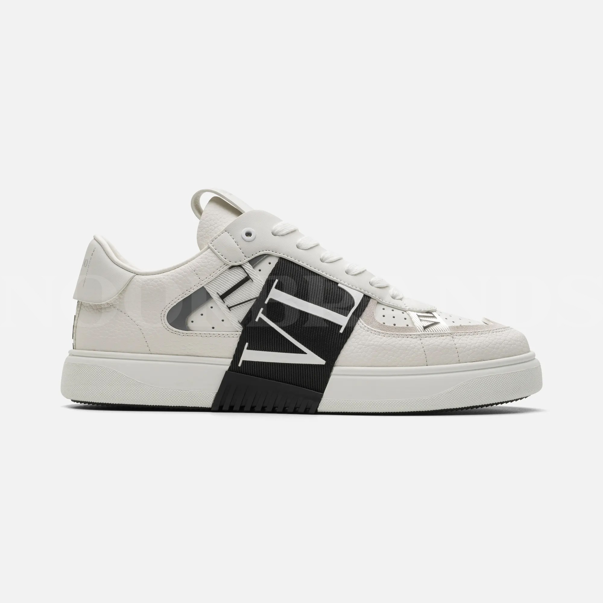 VL7N Beyaz Erkek Deri Sneaker