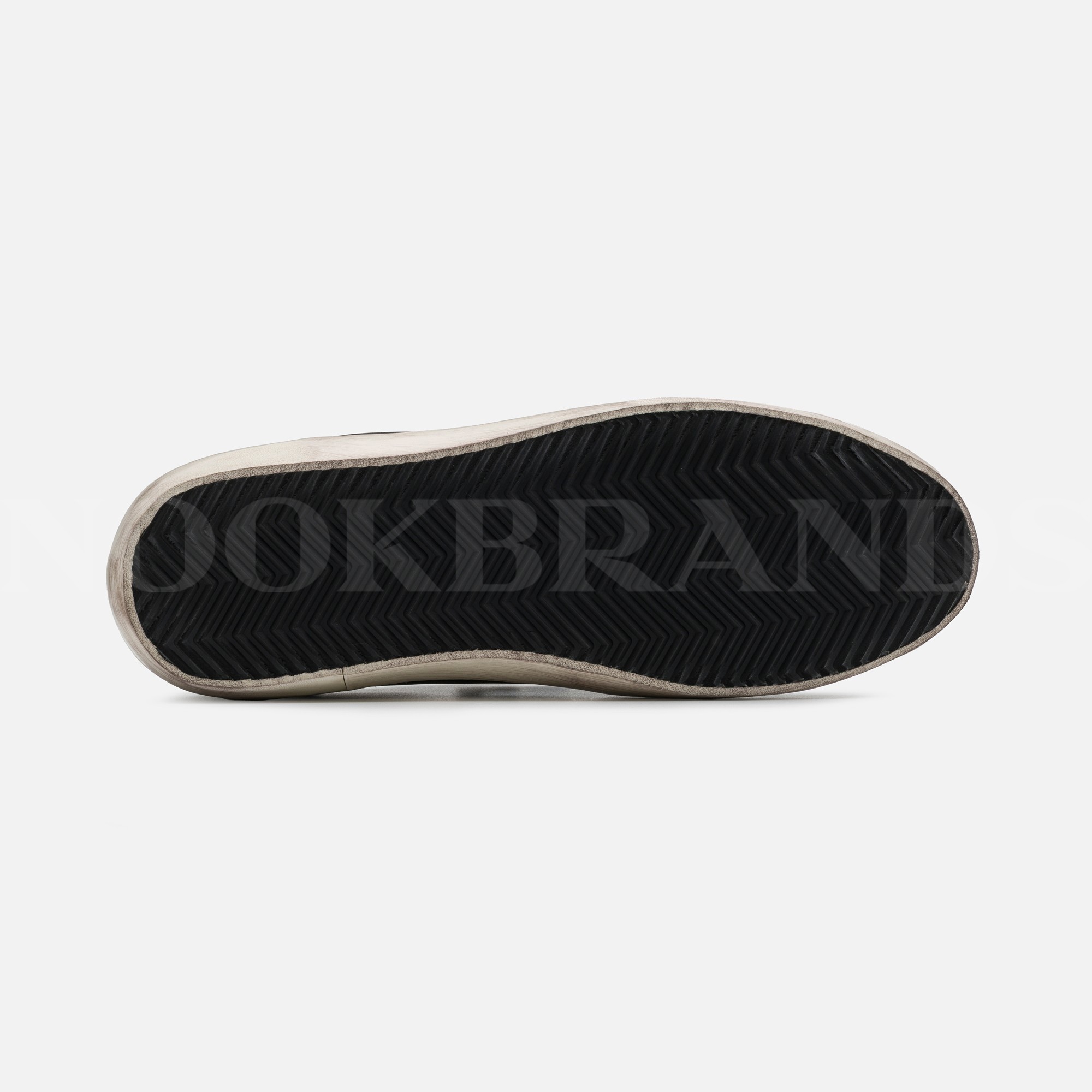 Siyah Erkek Deri Sneaker