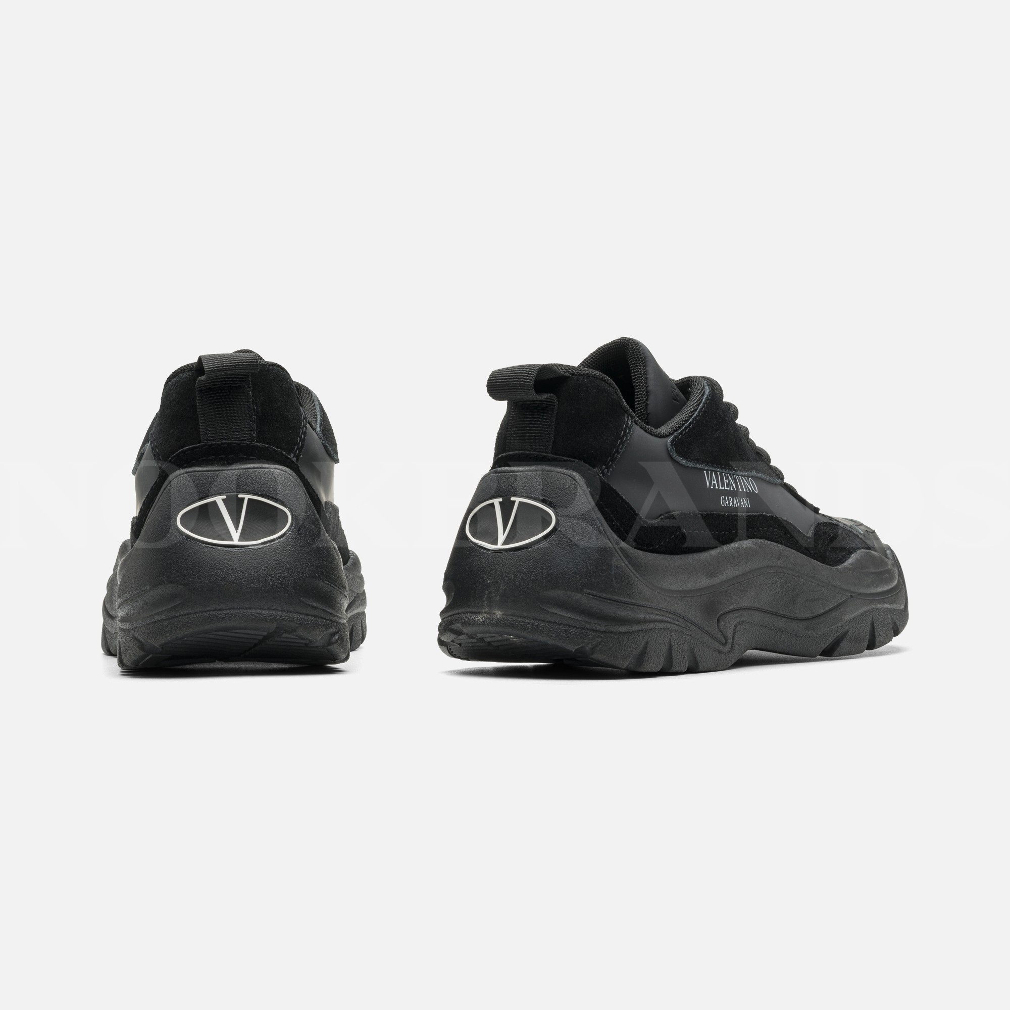 Gumboy Siyah Deri Sneaker