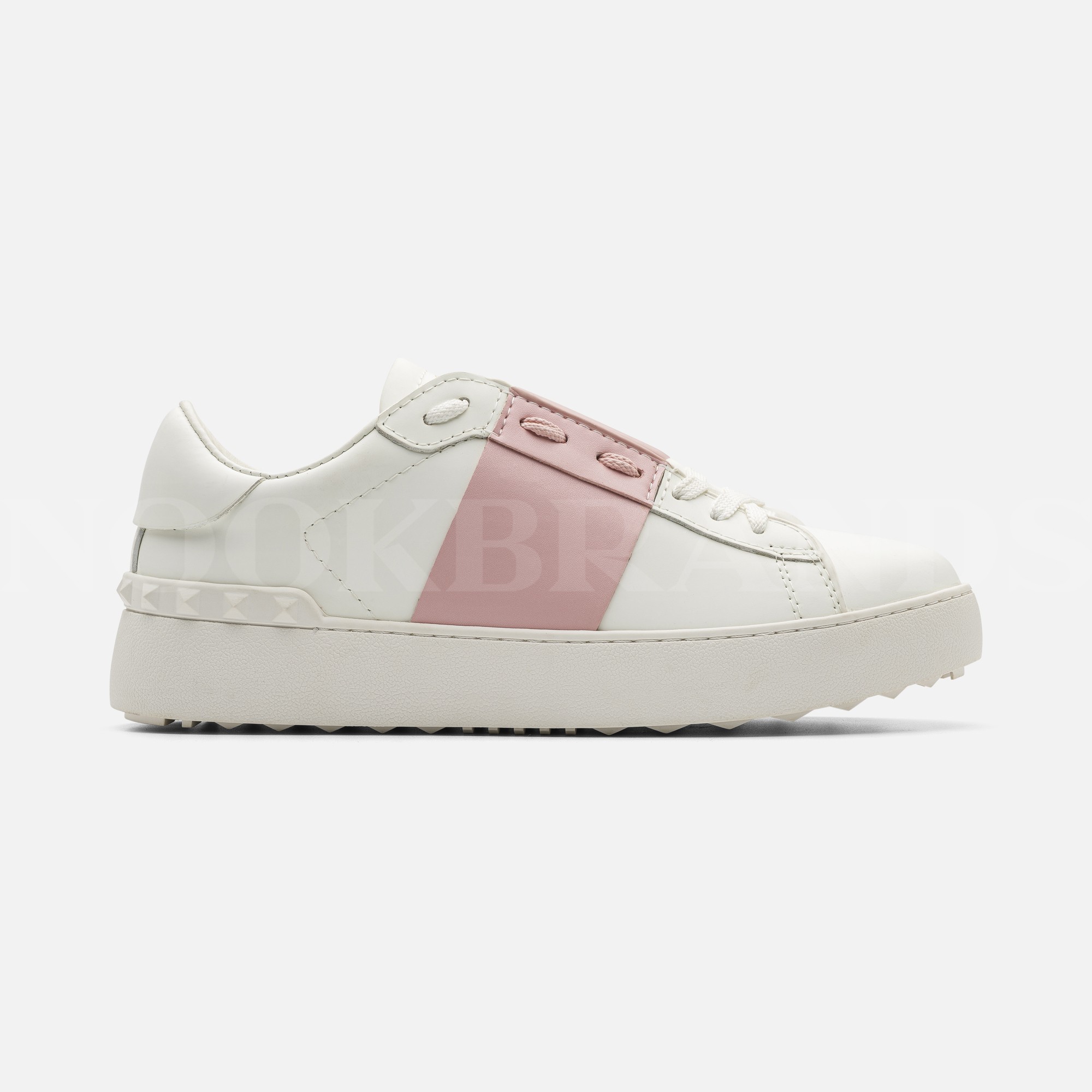 Beyaz Kadın Deri Sneaker