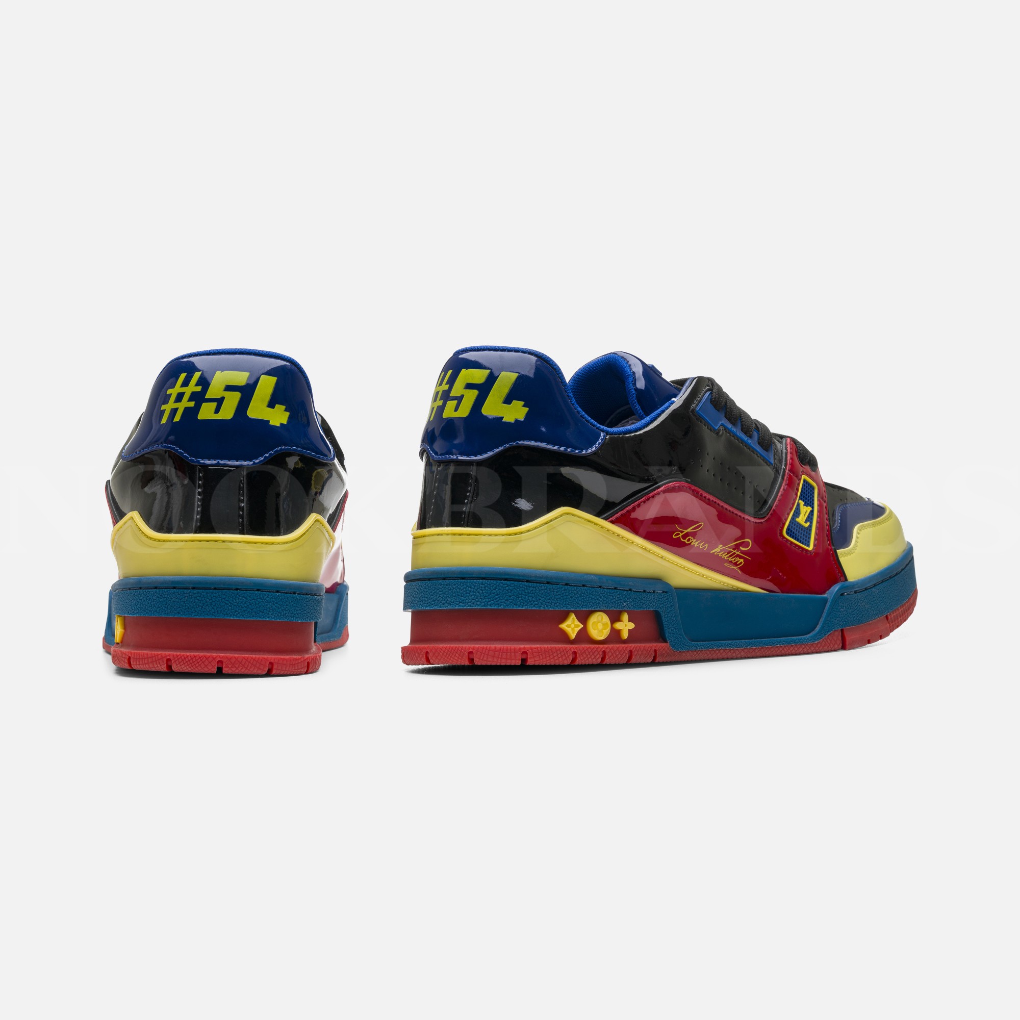 Renkli Erkek Deri Sneaker