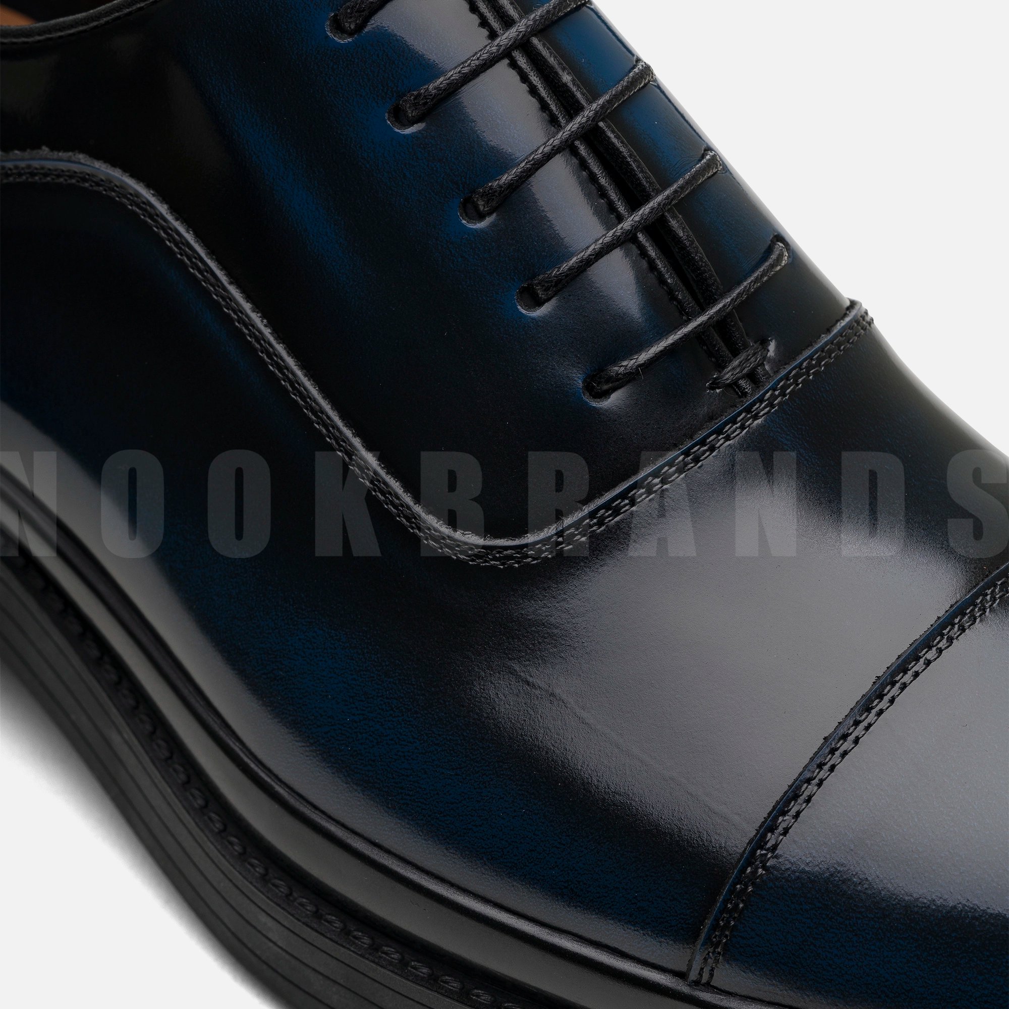 Lacivert Deri Erkek Loafer