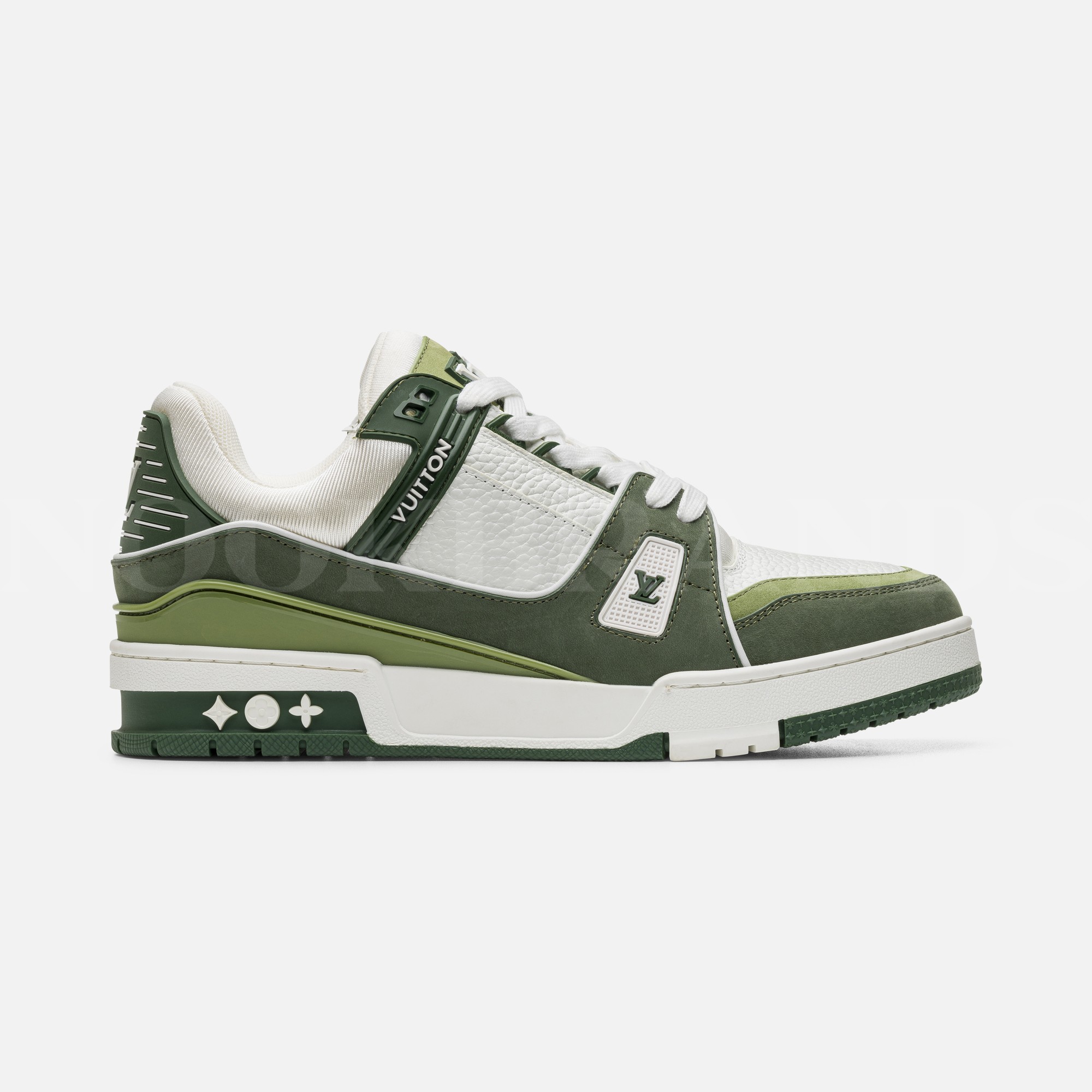 Yeşil Erkek Deri Sneaker