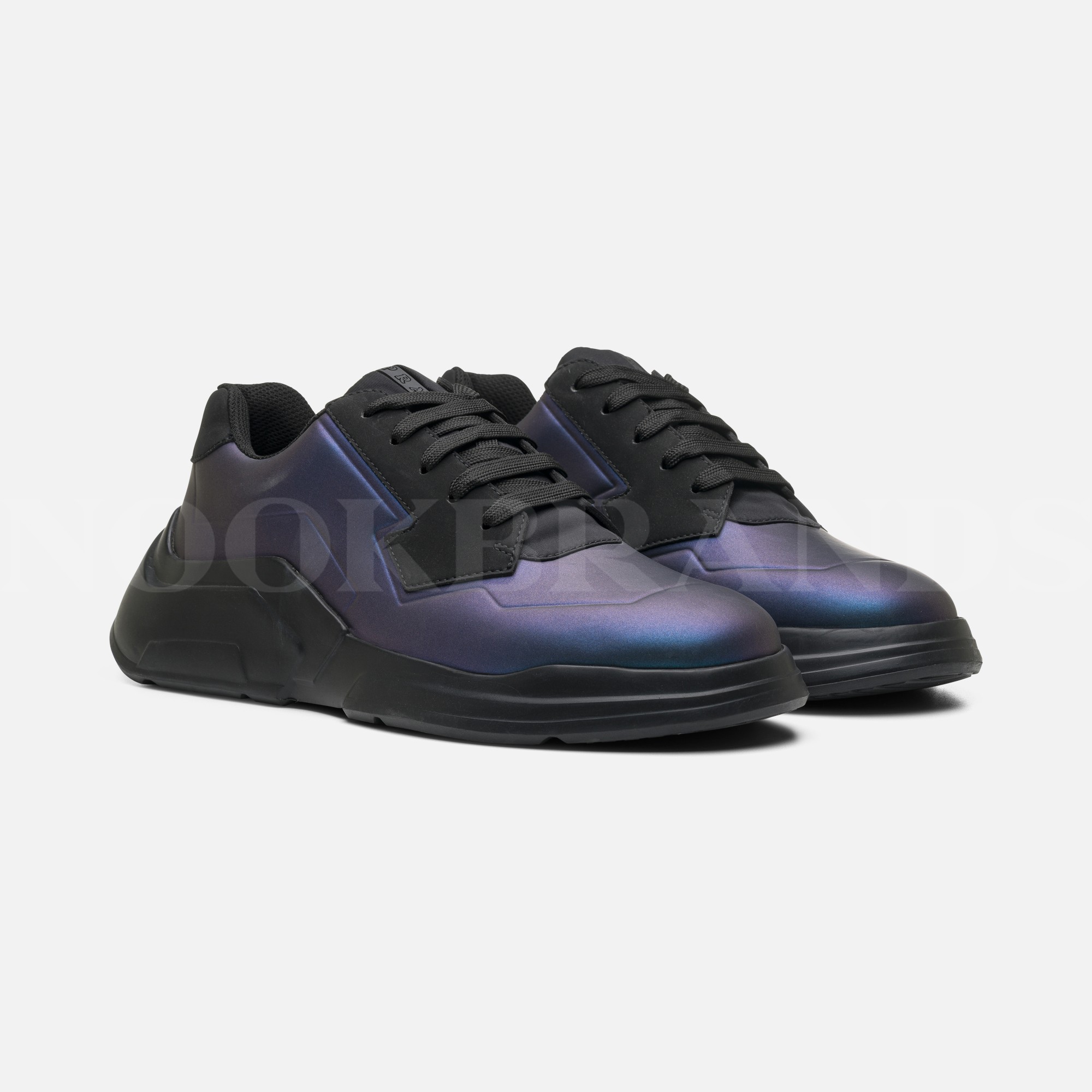 Renkli Erkek Deri Sneaker