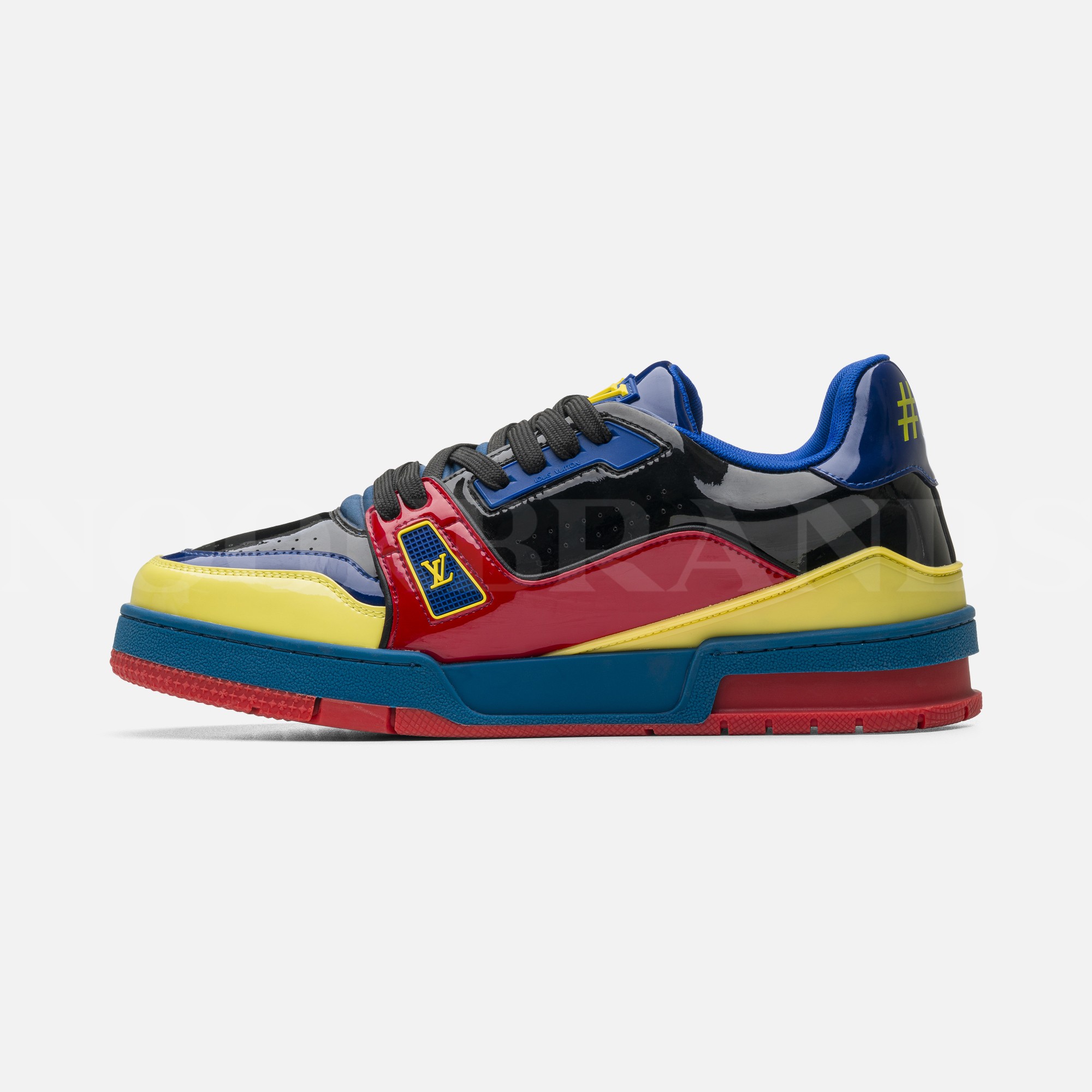Renkli Erkek Deri Sneaker