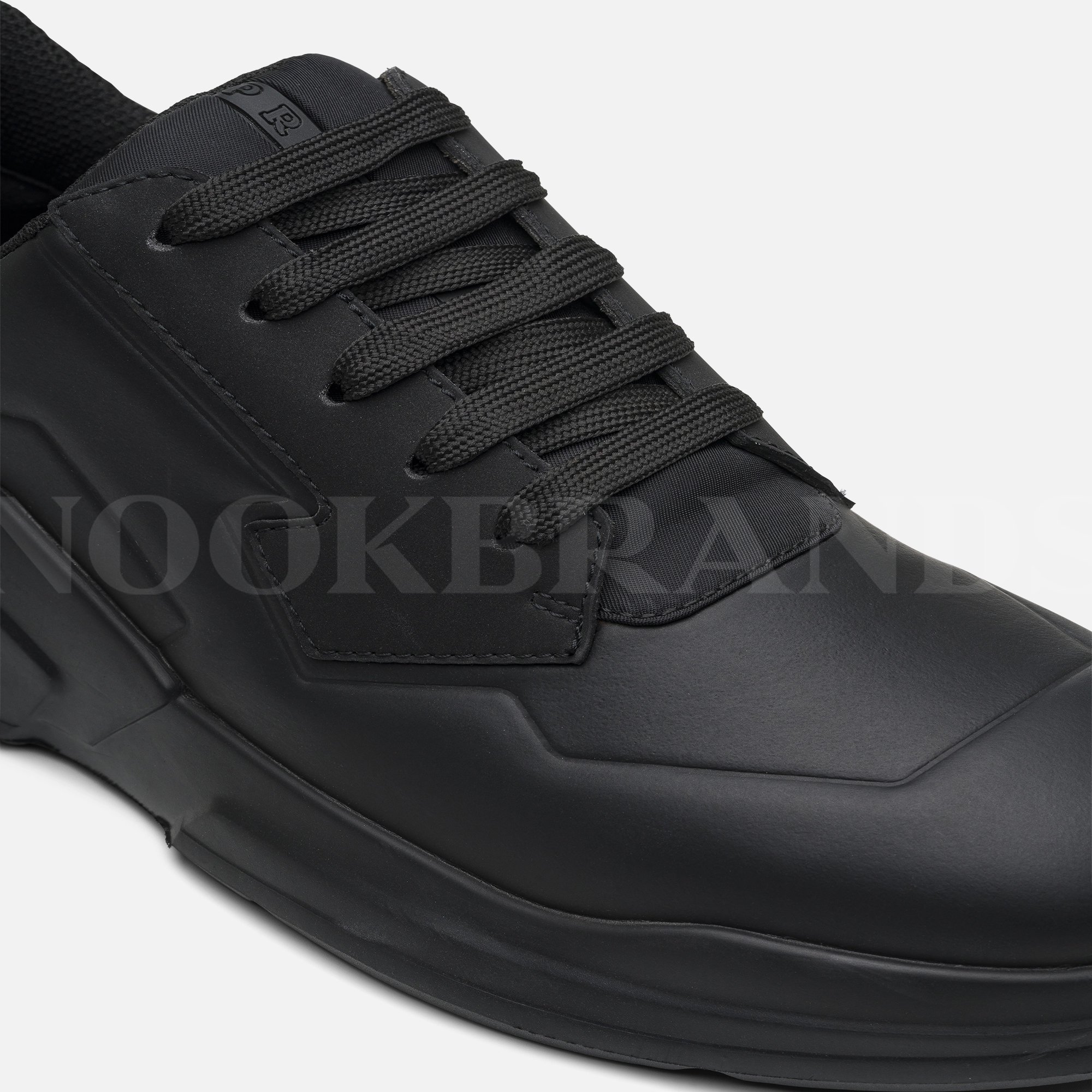 Siyah Erkek Deri Sneaker