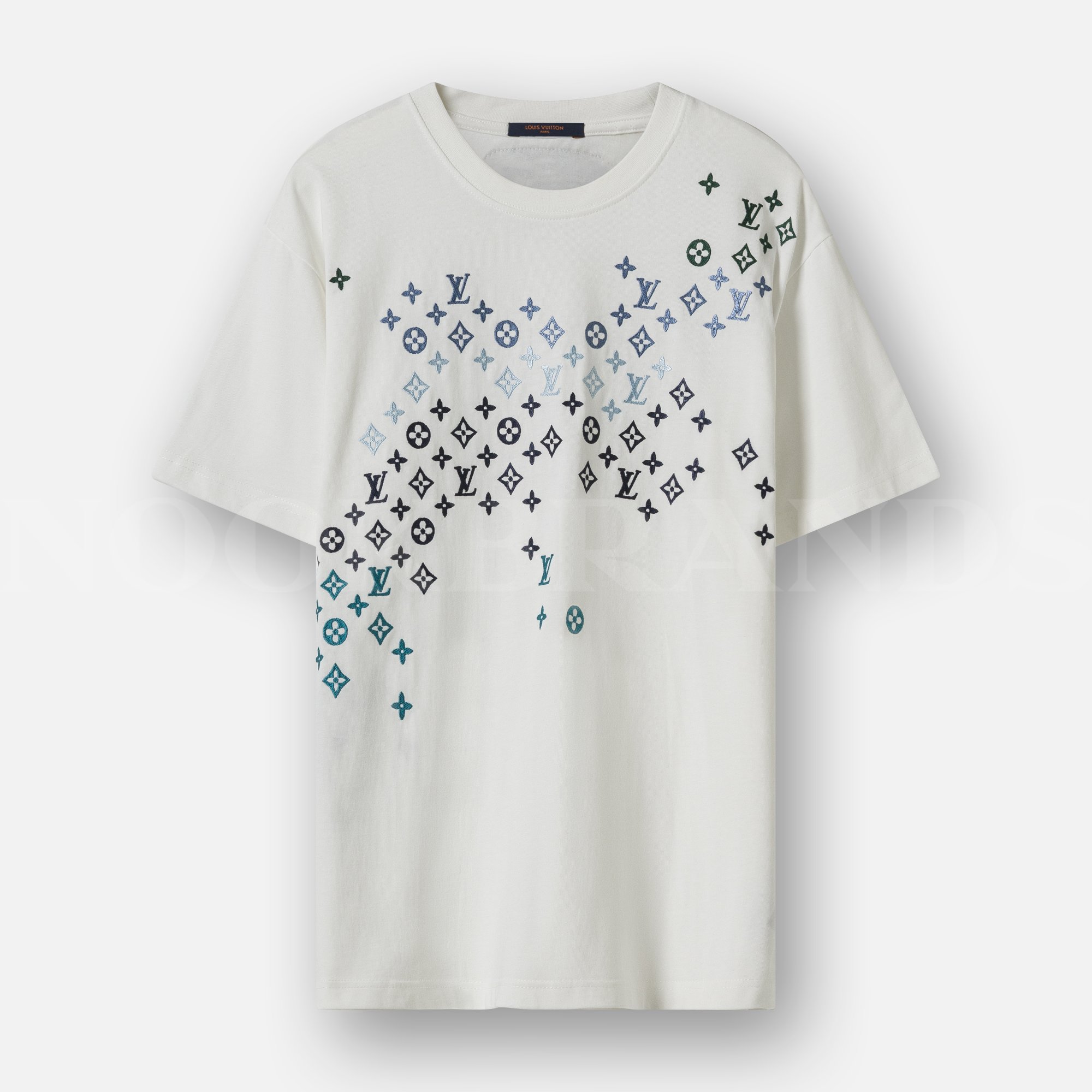 Nakışlı Logo Detay Beyaz Erkek T-shirt