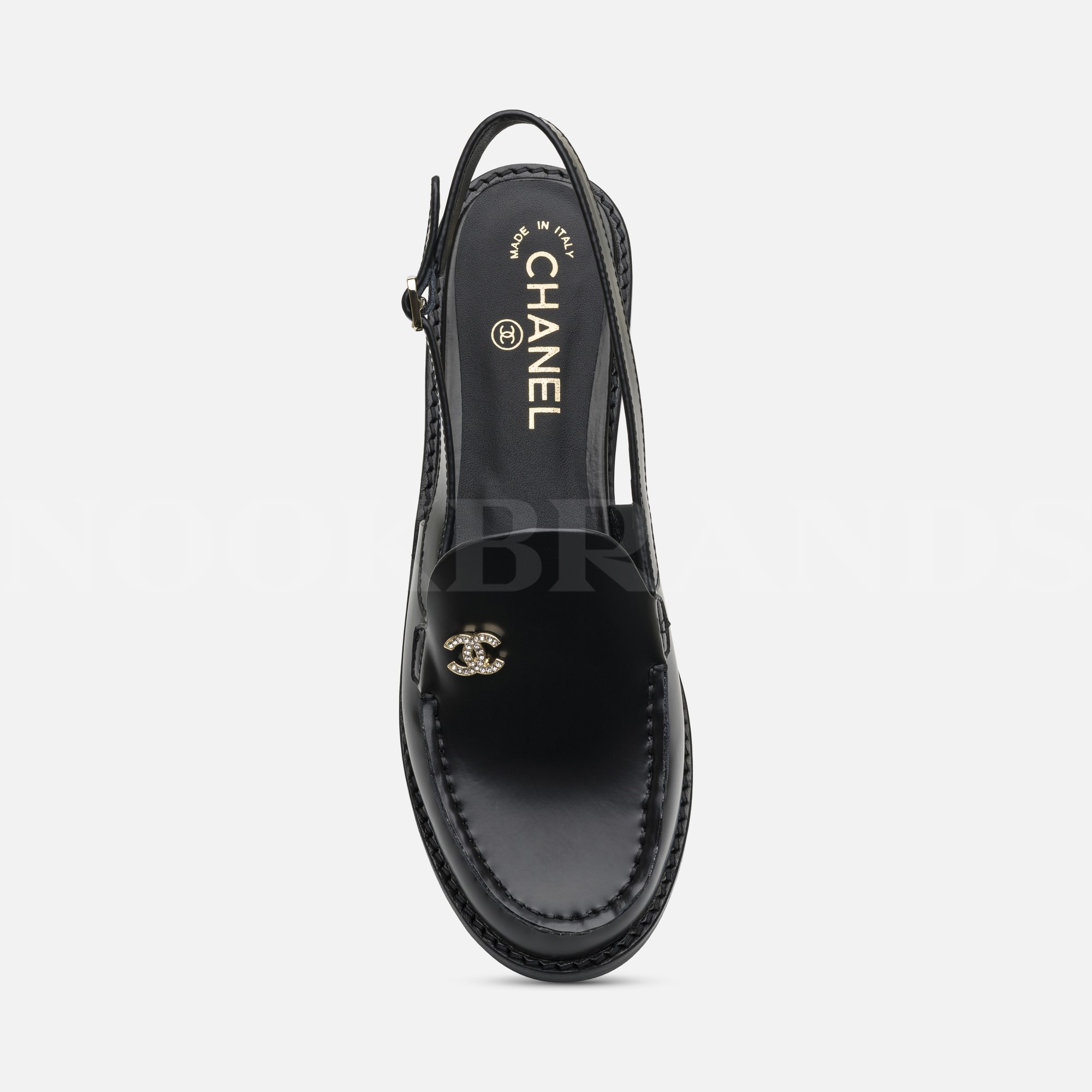 Siyah Kadın Deri Loafer