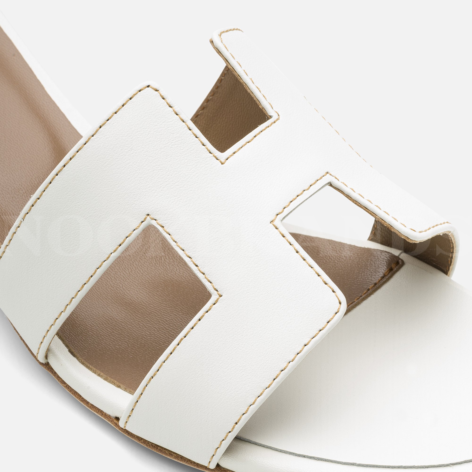 Oasis sandal Deri Kadın Beyaz