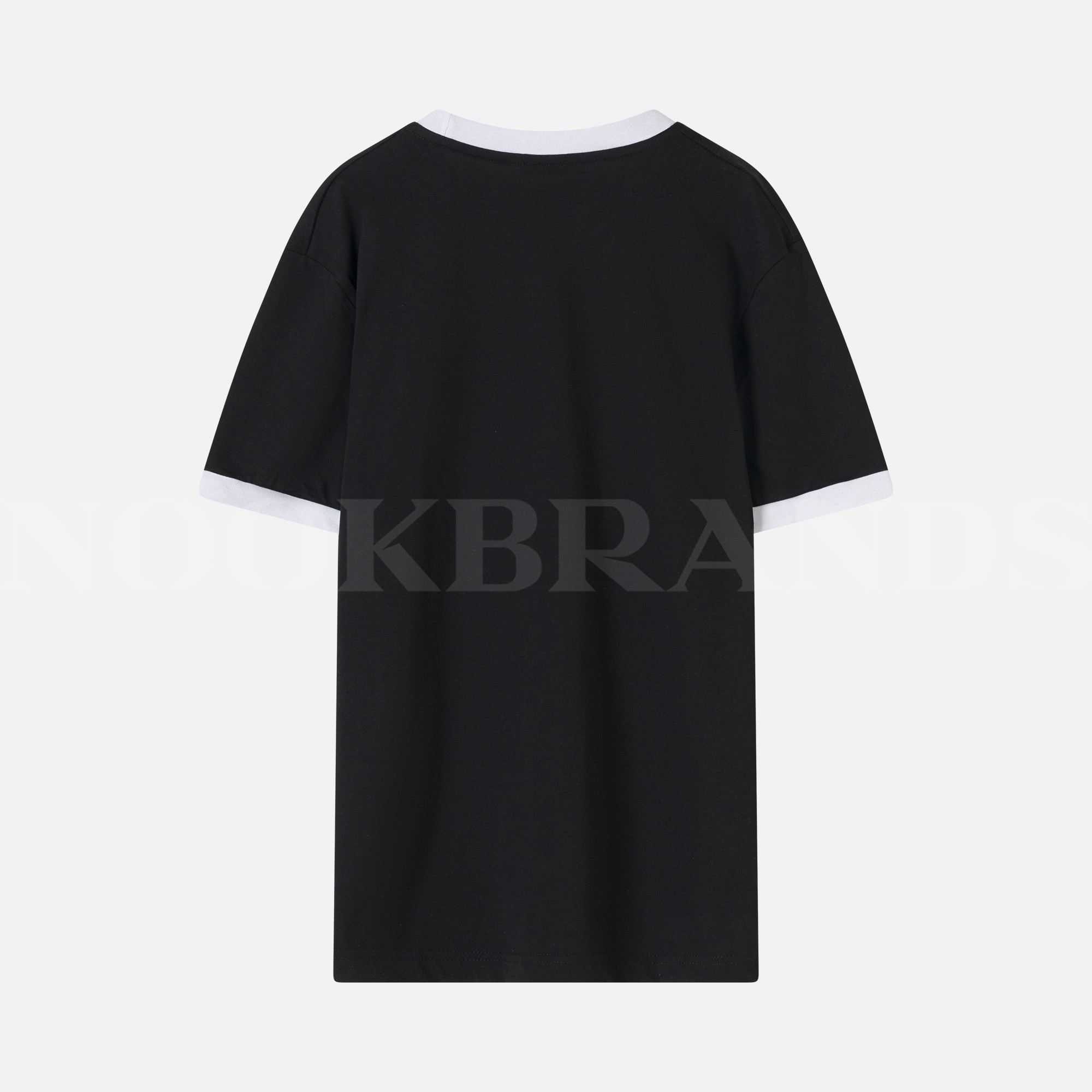Siyah Baskılı Erkek T-shirt