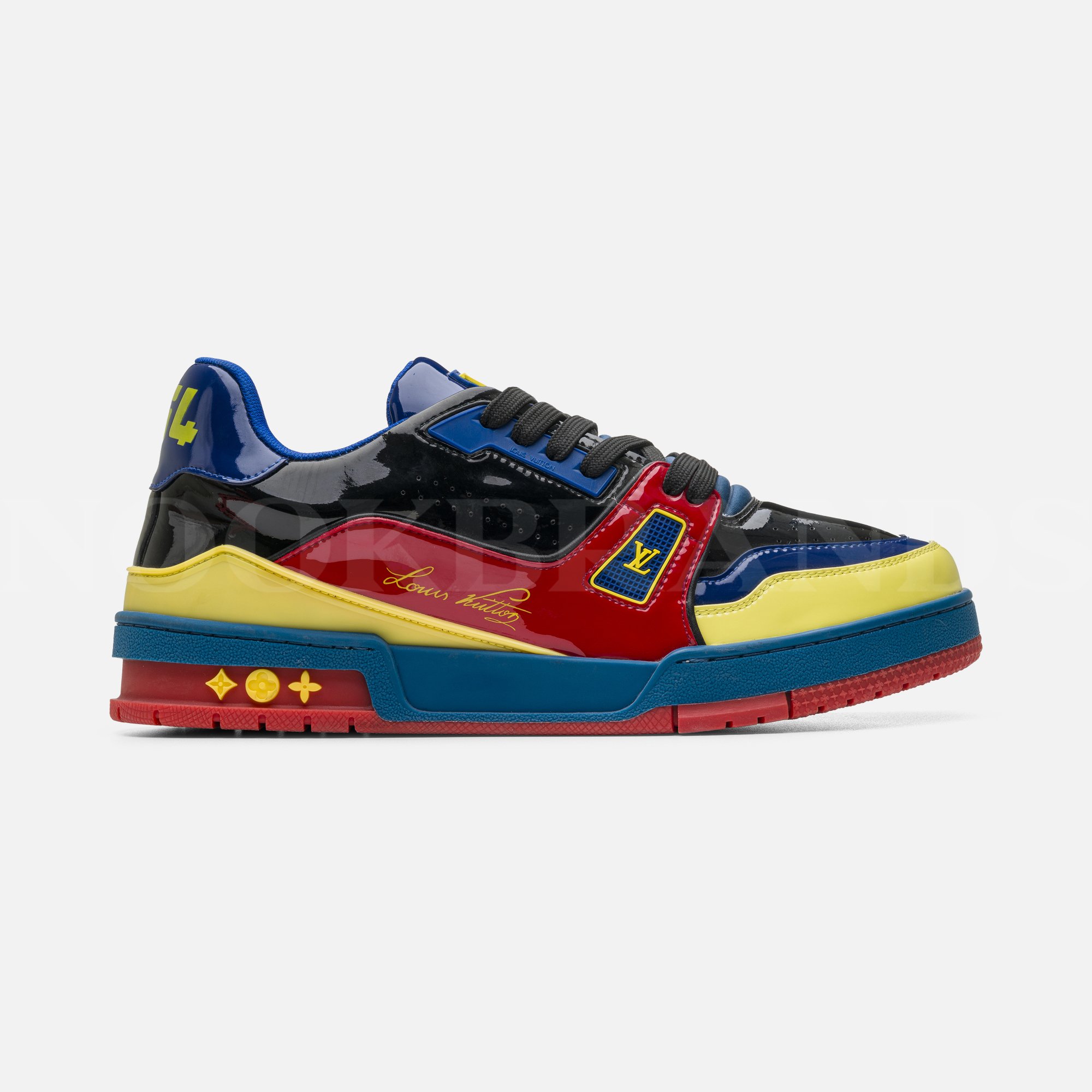 Renkli Erkek Deri Sneaker