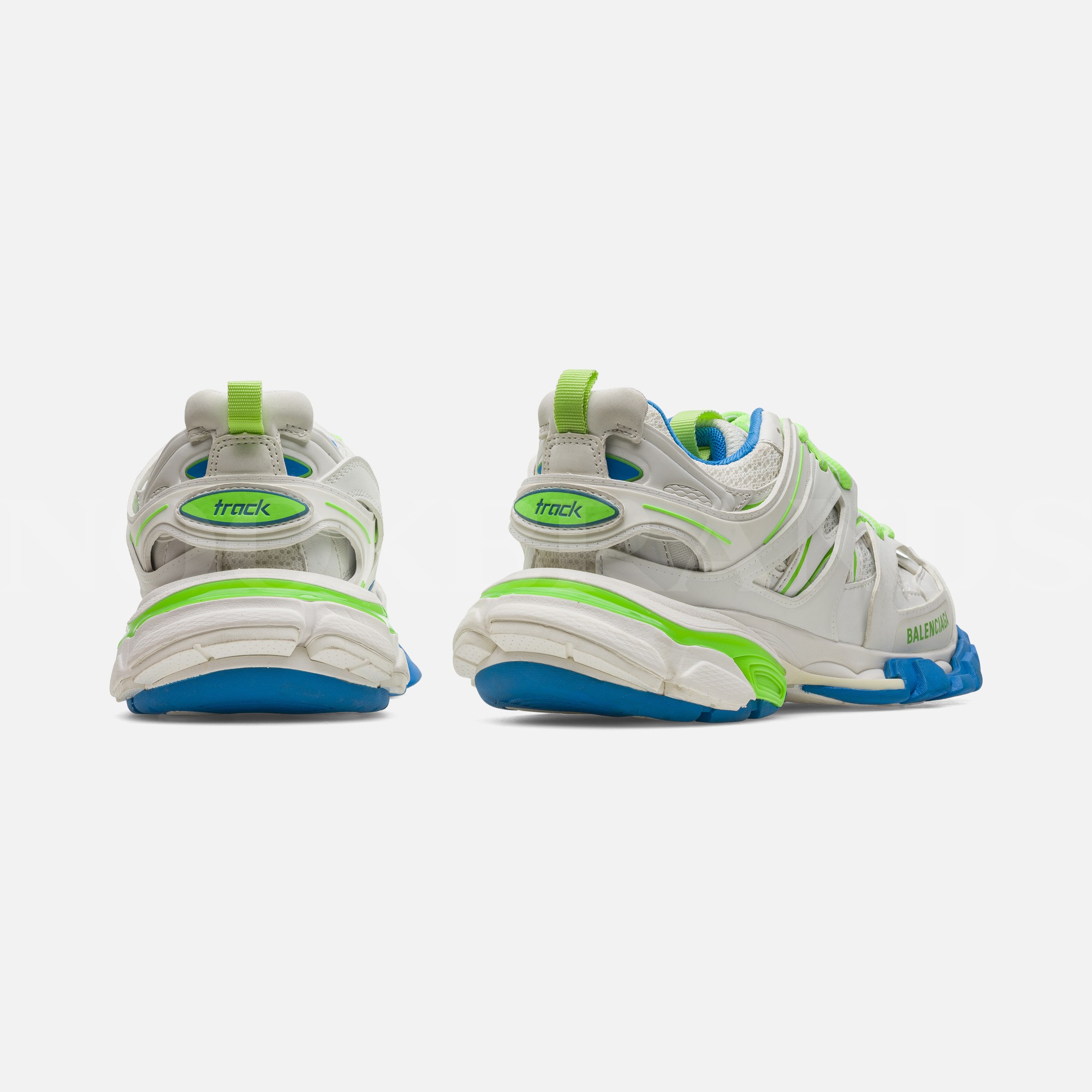 Track Beyaz Kadın Deri Sneaker