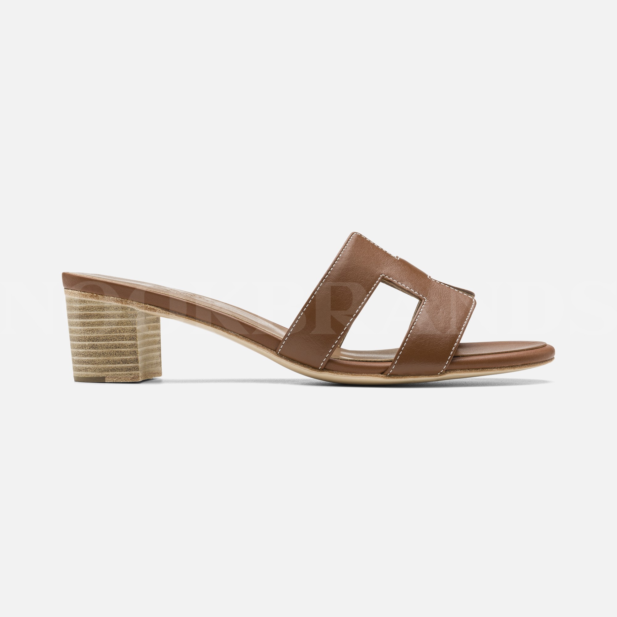 Oasis Sandal Taba Kadın Deri Terlik
