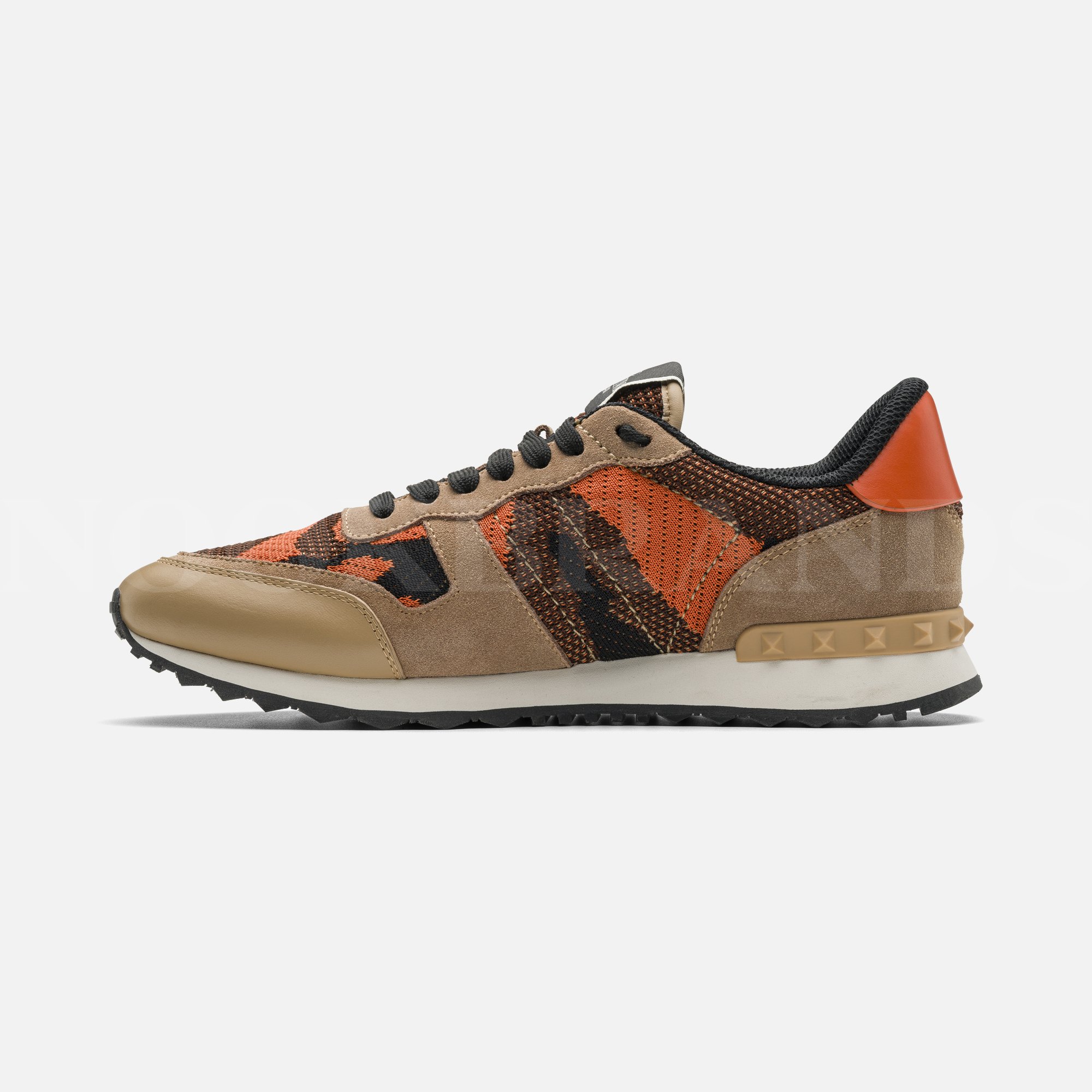 Bej Erkek Deri Sneaker