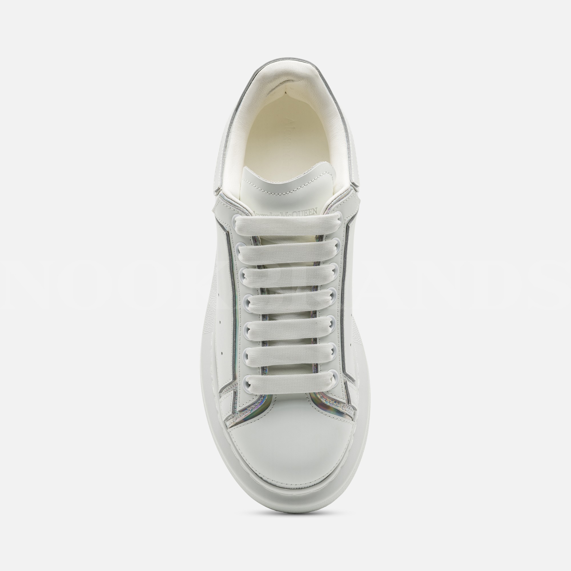 Oversize Beyaz Deri Sneaker