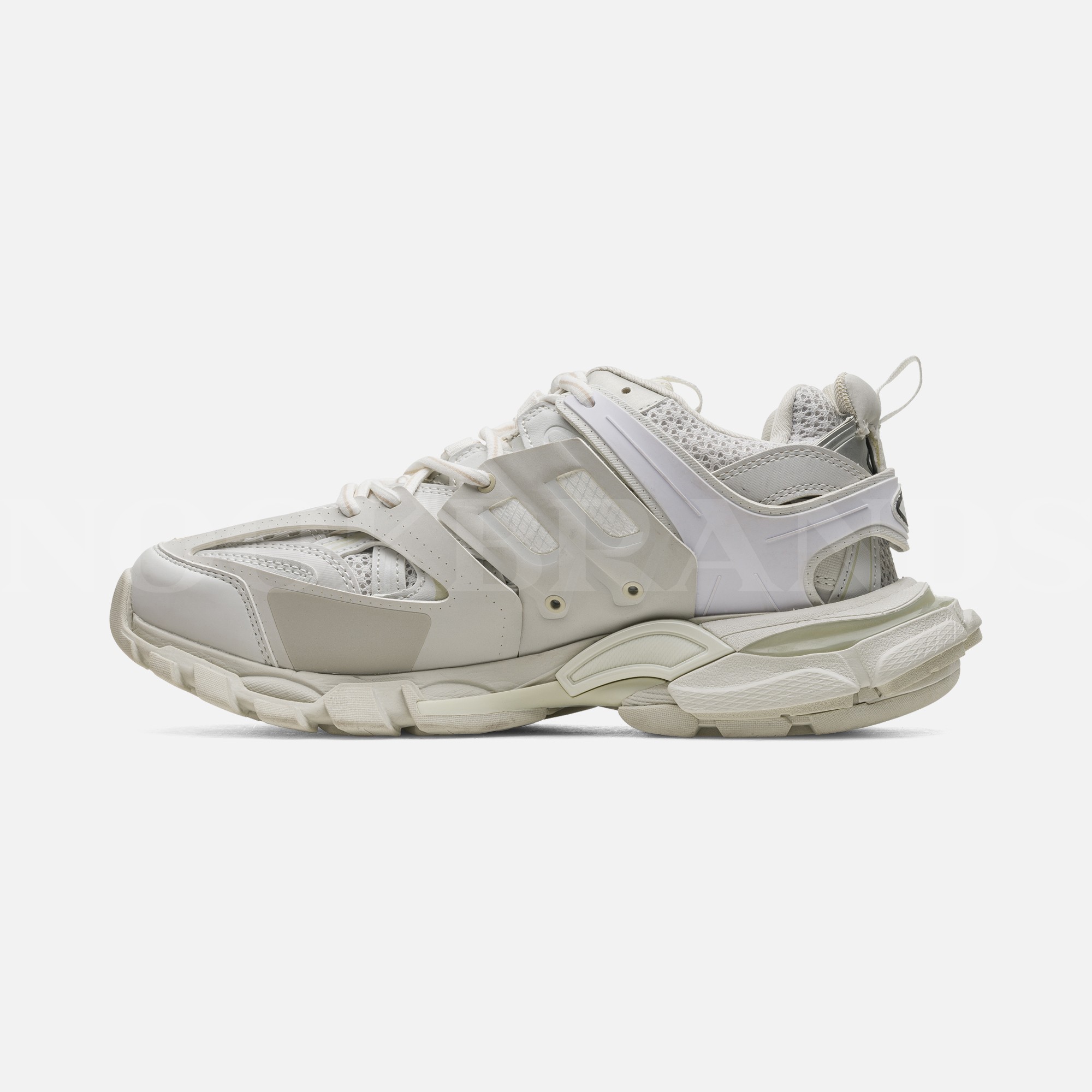 Track Beyaz Deri Sneaker